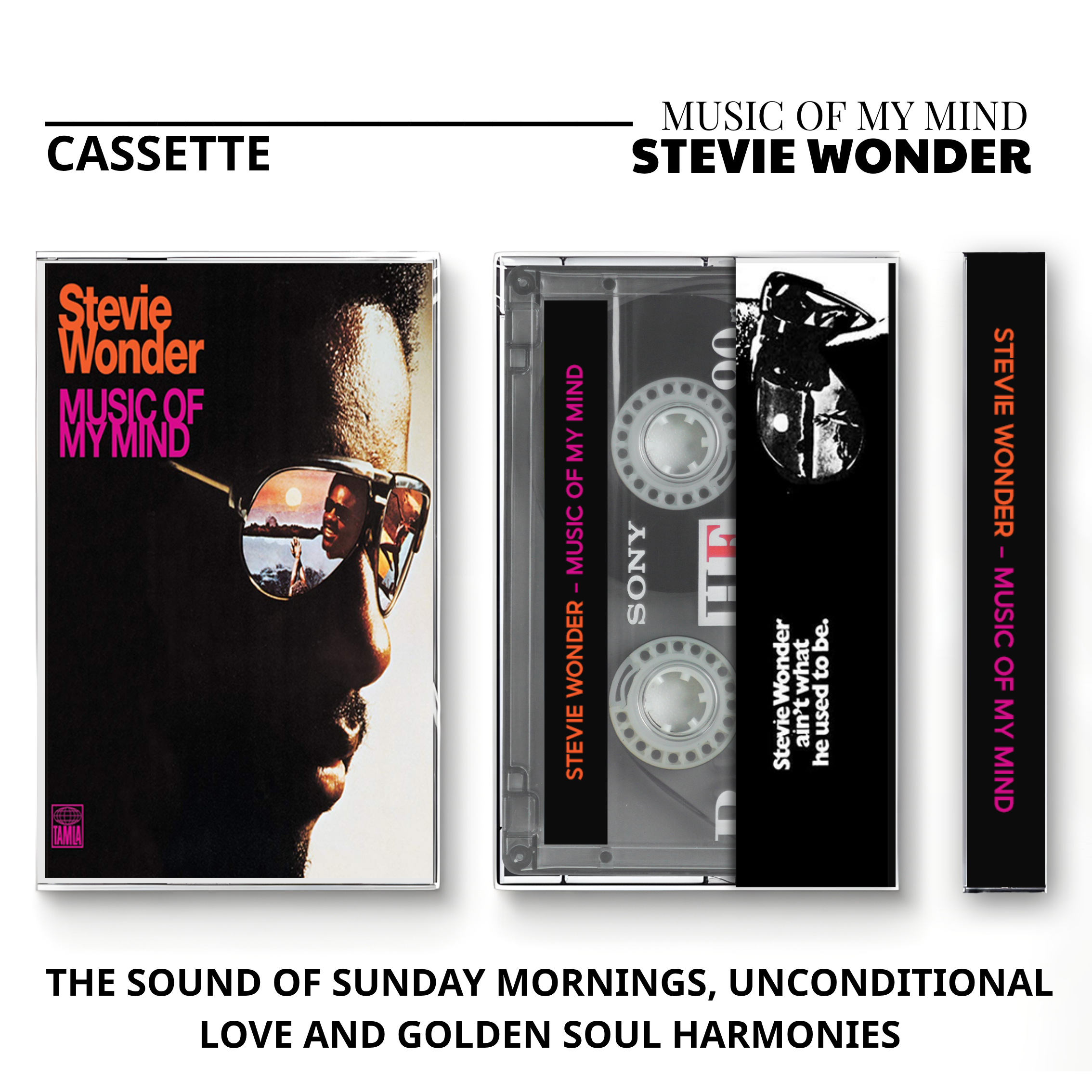Stevie Wonder Vintage Cassette | Songs in the Key of Life, Innervisions & Talking Book