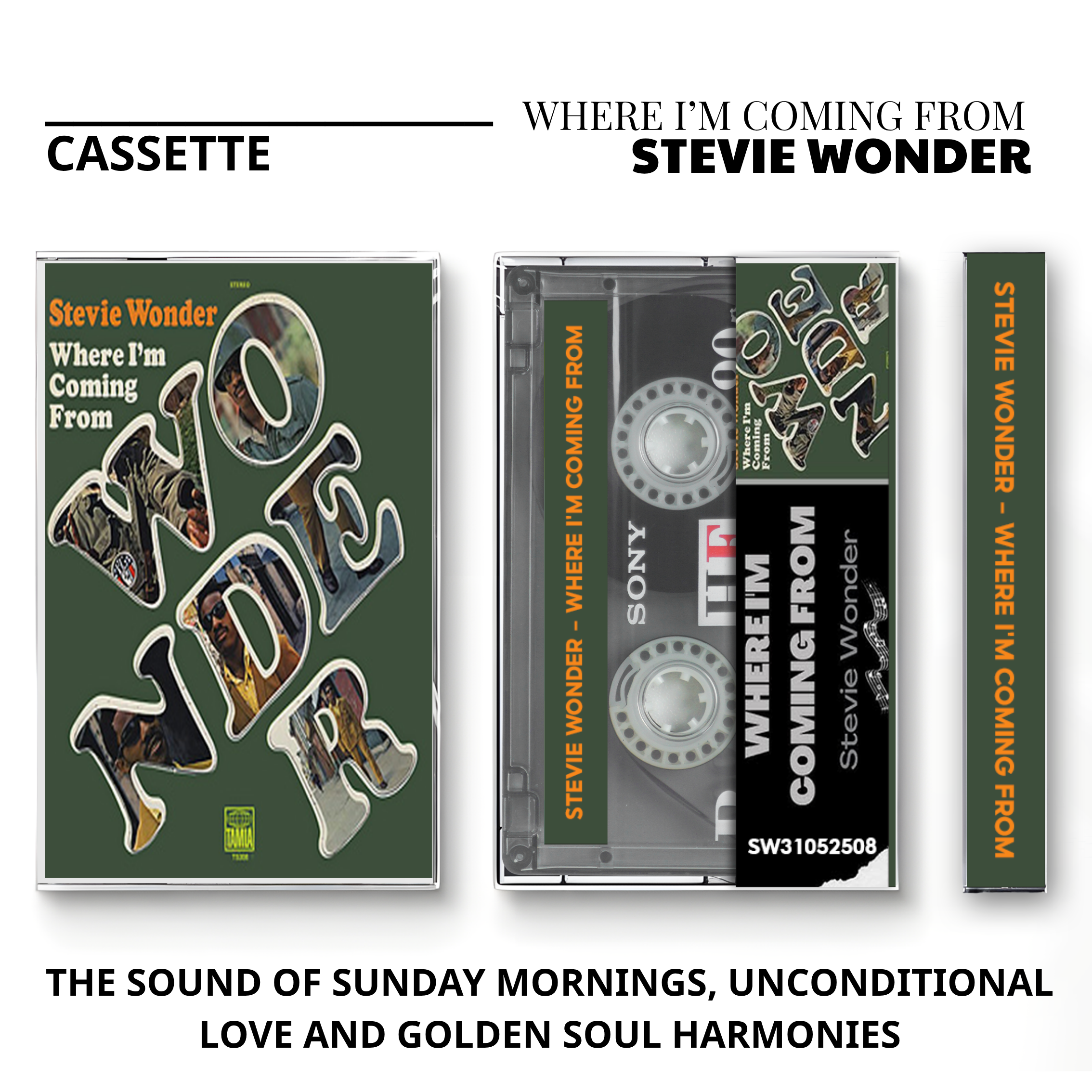 Stevie Wonder Vintage Cassette | Hotter Than July, Signed Sealed & Delivered