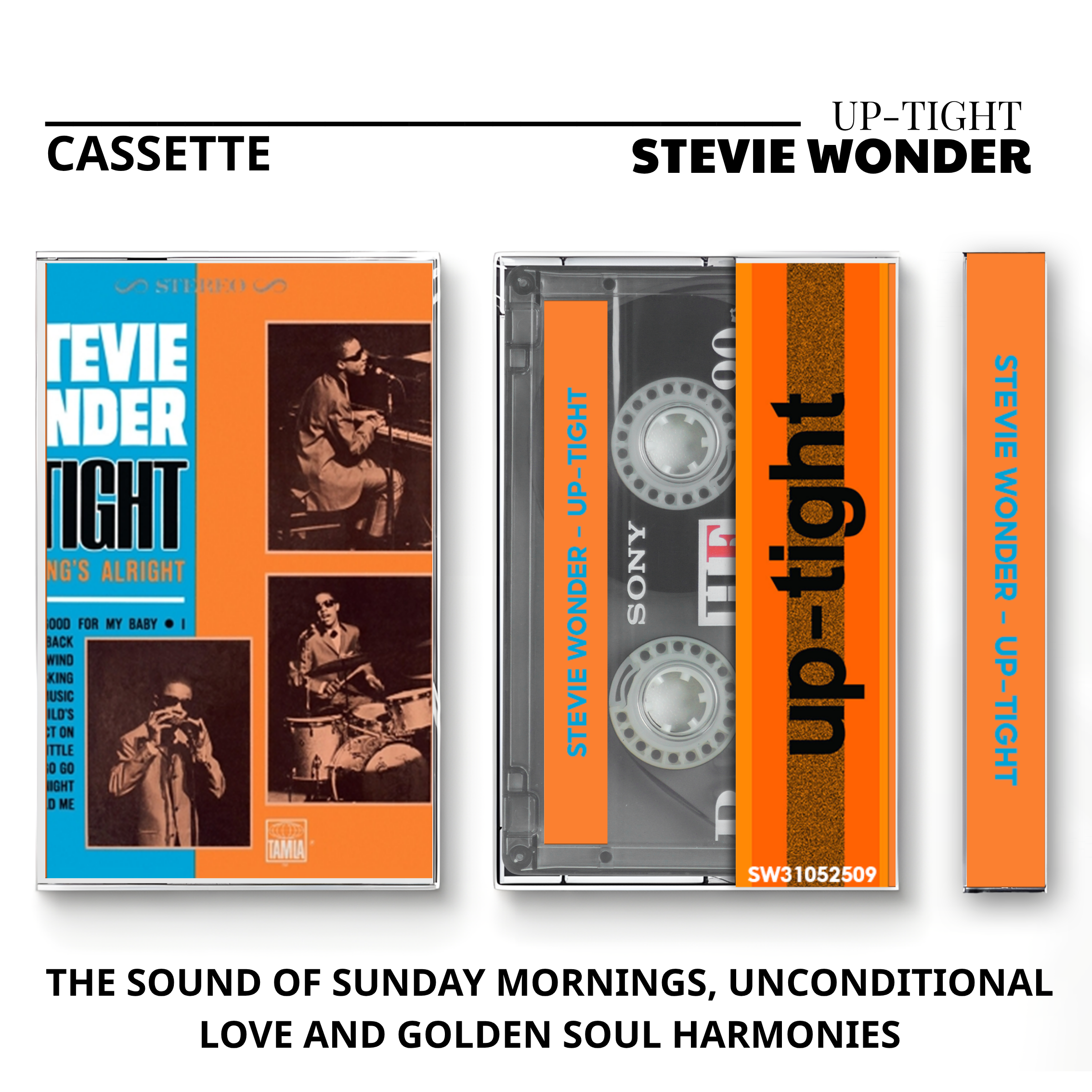 Stevie Wonder Vintage Cassette | Hotter Than July, Signed Sealed & Delivered