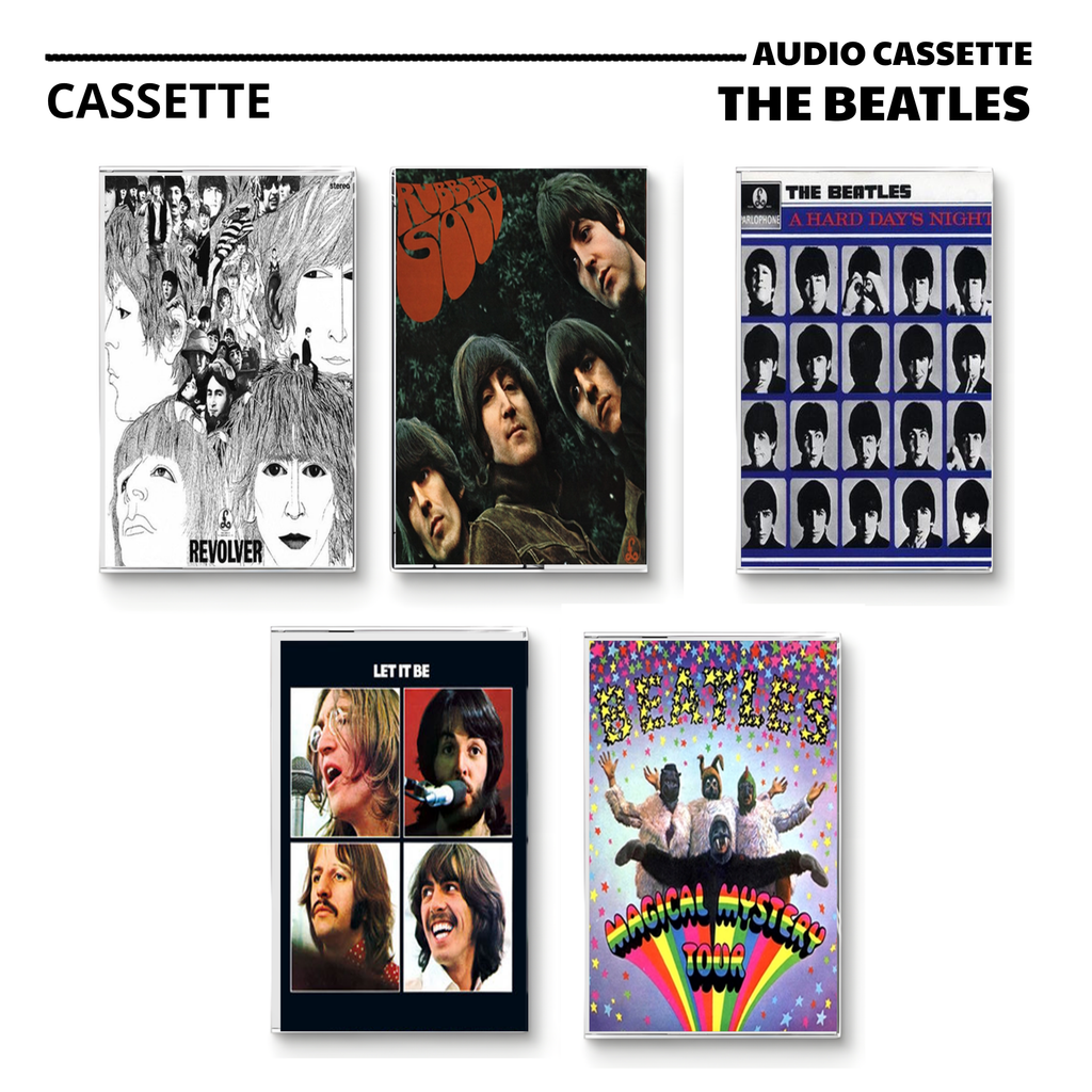 The Beatles Vintage Cassette | Revolver, Rubber Soul & Let It Be Collection