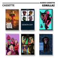 Gorillaz Vintage Cassette | Demon Days, Plastic Beach & Cracker Island Collection