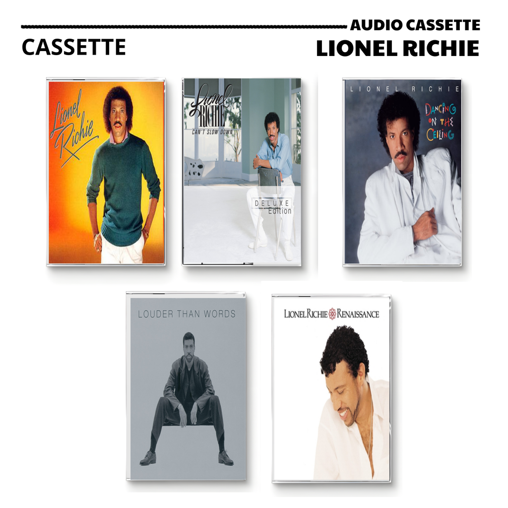 Lionel Richie Vintage Cassette | Can't Slow Down & Dancing on the Ceiling