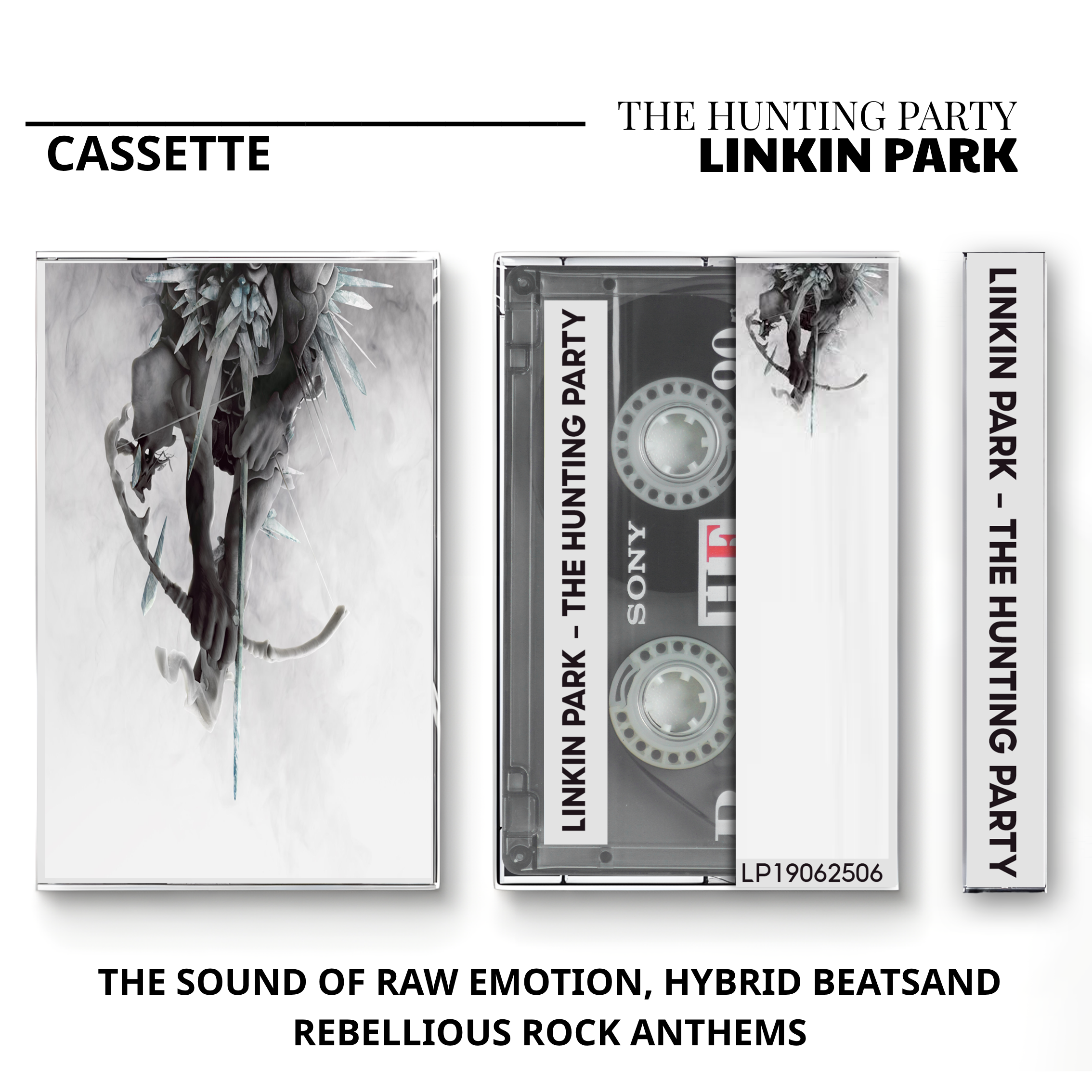 Linkin Park Vintage Cassette | One More Light, Live in Texas & The Hunting Party