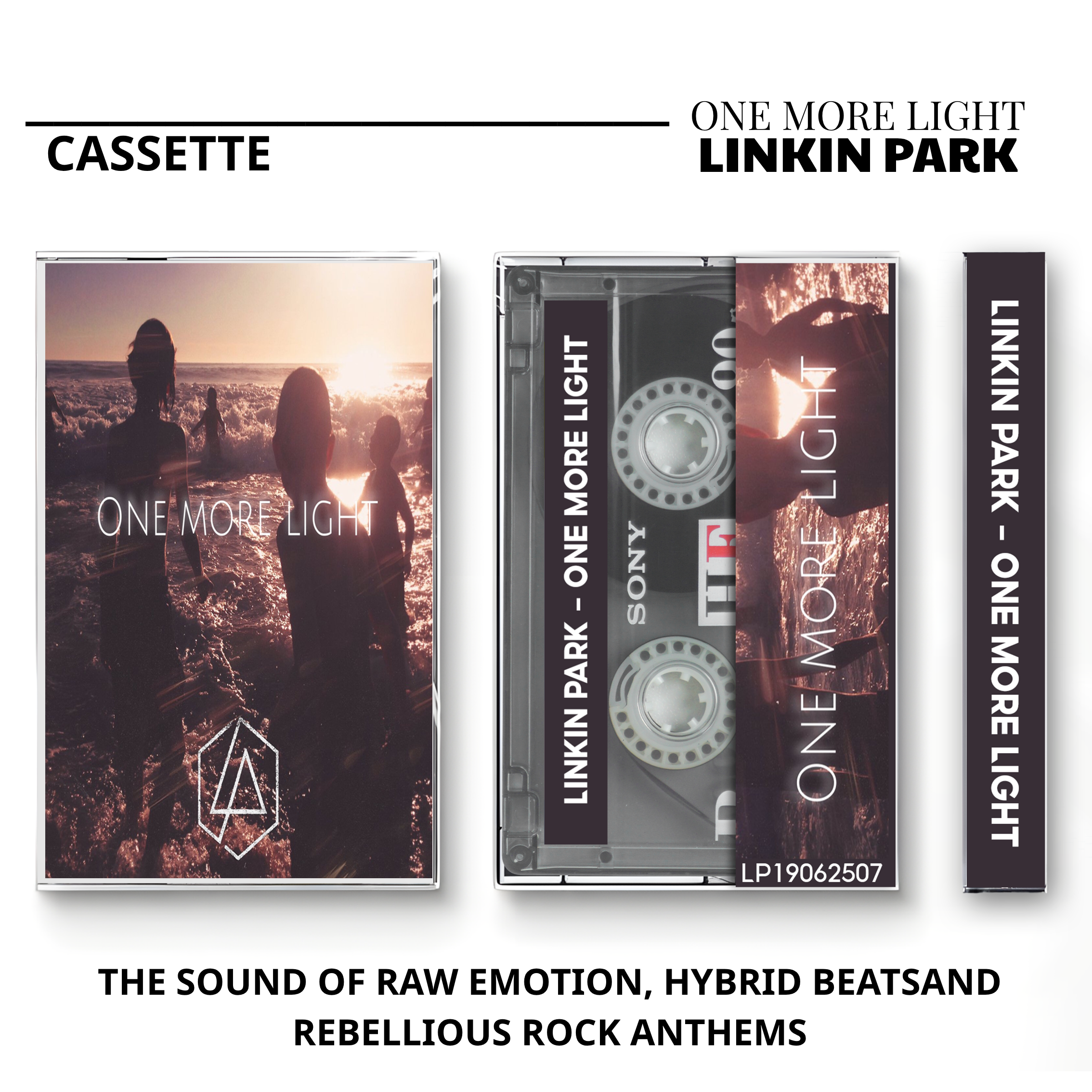 Linkin Park Vintage Cassette | One More Light, Live in Texas & The Hunting Party