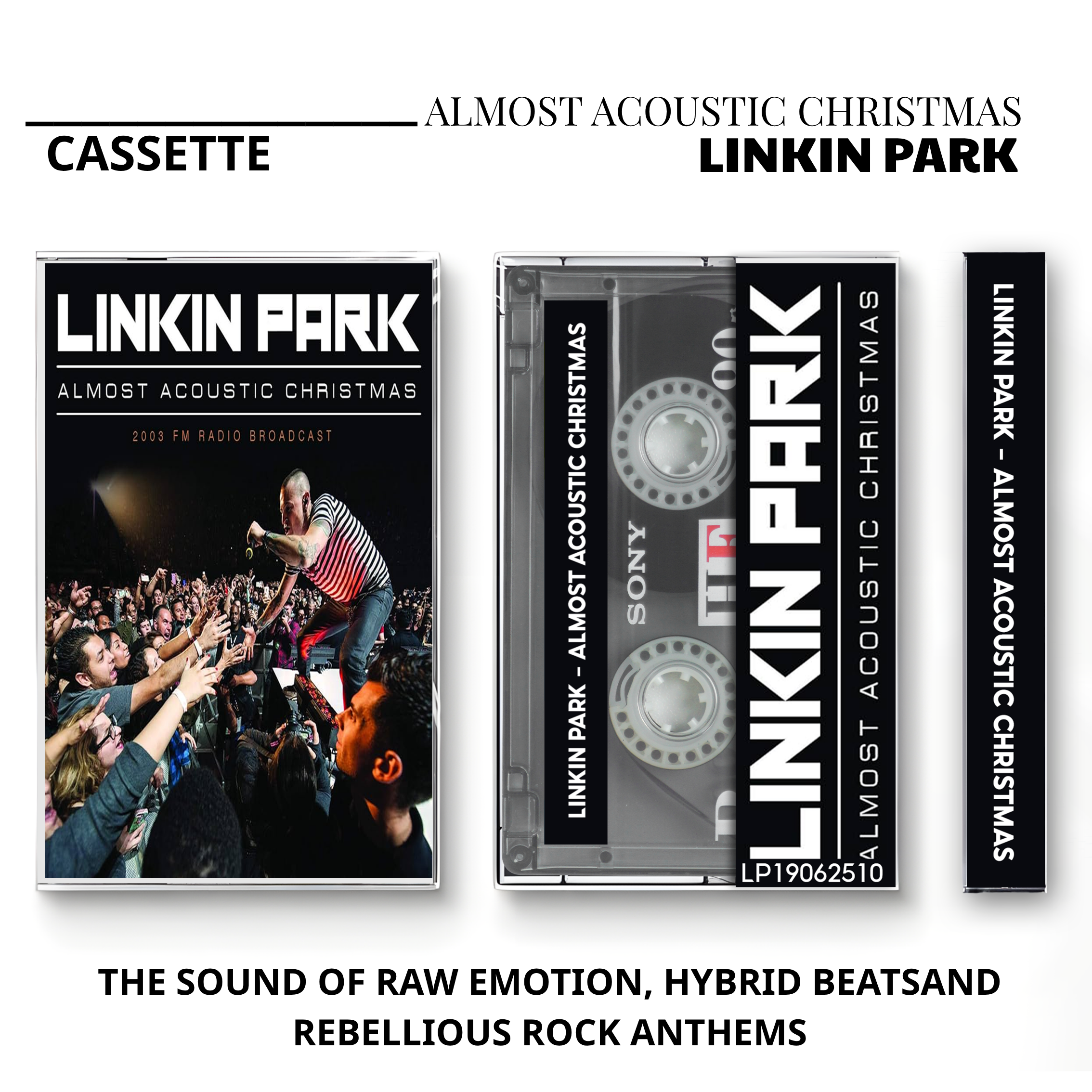 Linkin Park Vintage Cassette | One More Light, Live in Texas & The Hunting Party