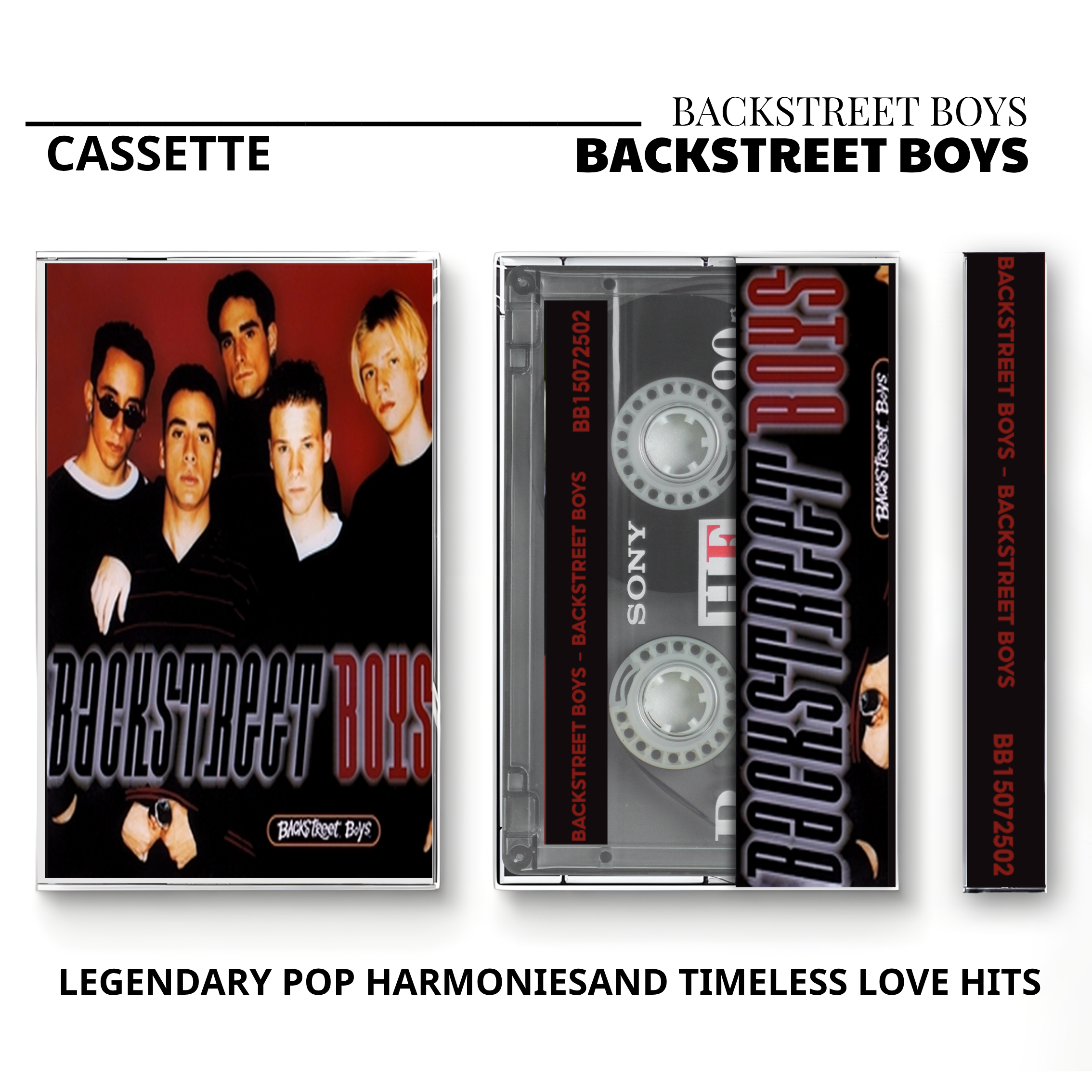 Backstreet Boys Vintage Cassette | Millennium, Black & Blue & Never Gone