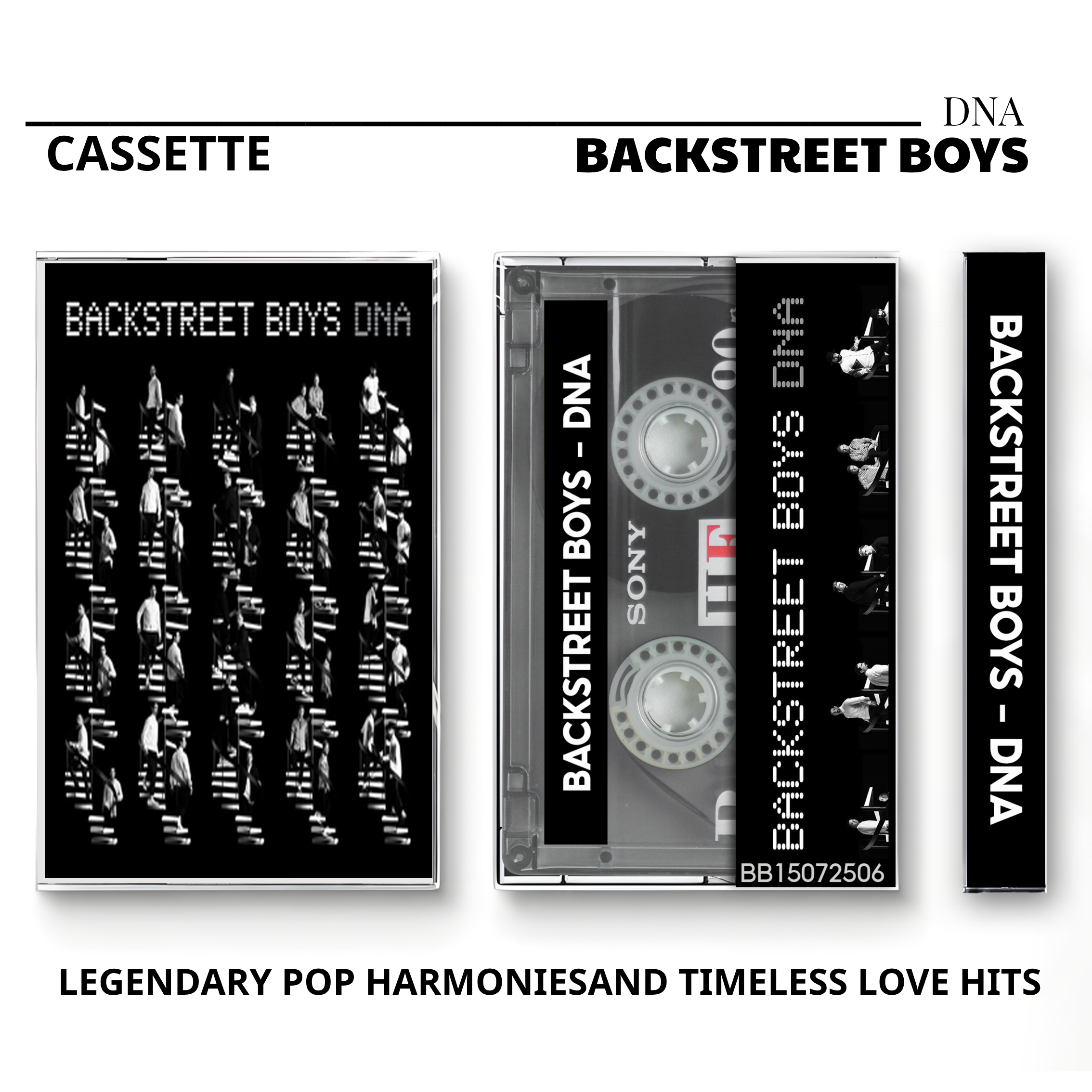 Backstreet Boys Vintage Cassette | Backstreet's Back, DNA & Unbreakable Set