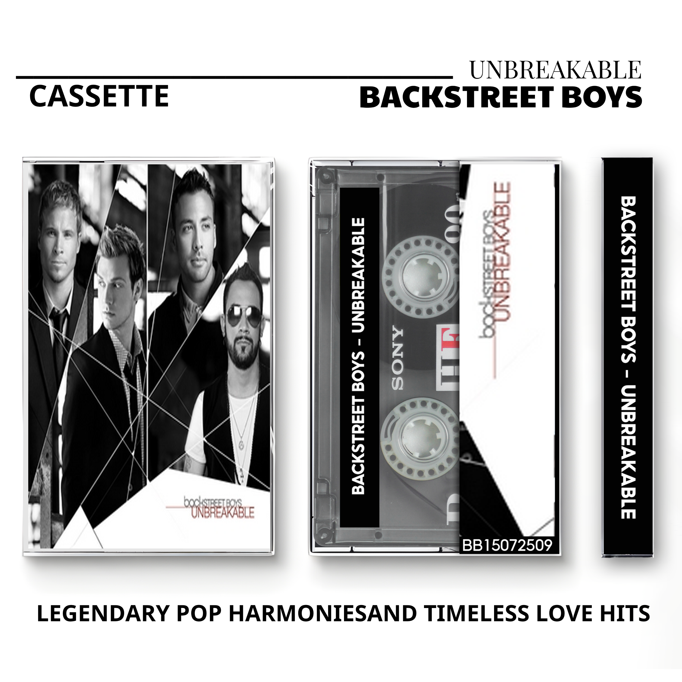 Backstreet Boys Vintage Cassette | Backstreet's Back, DNA & Unbreakable Set