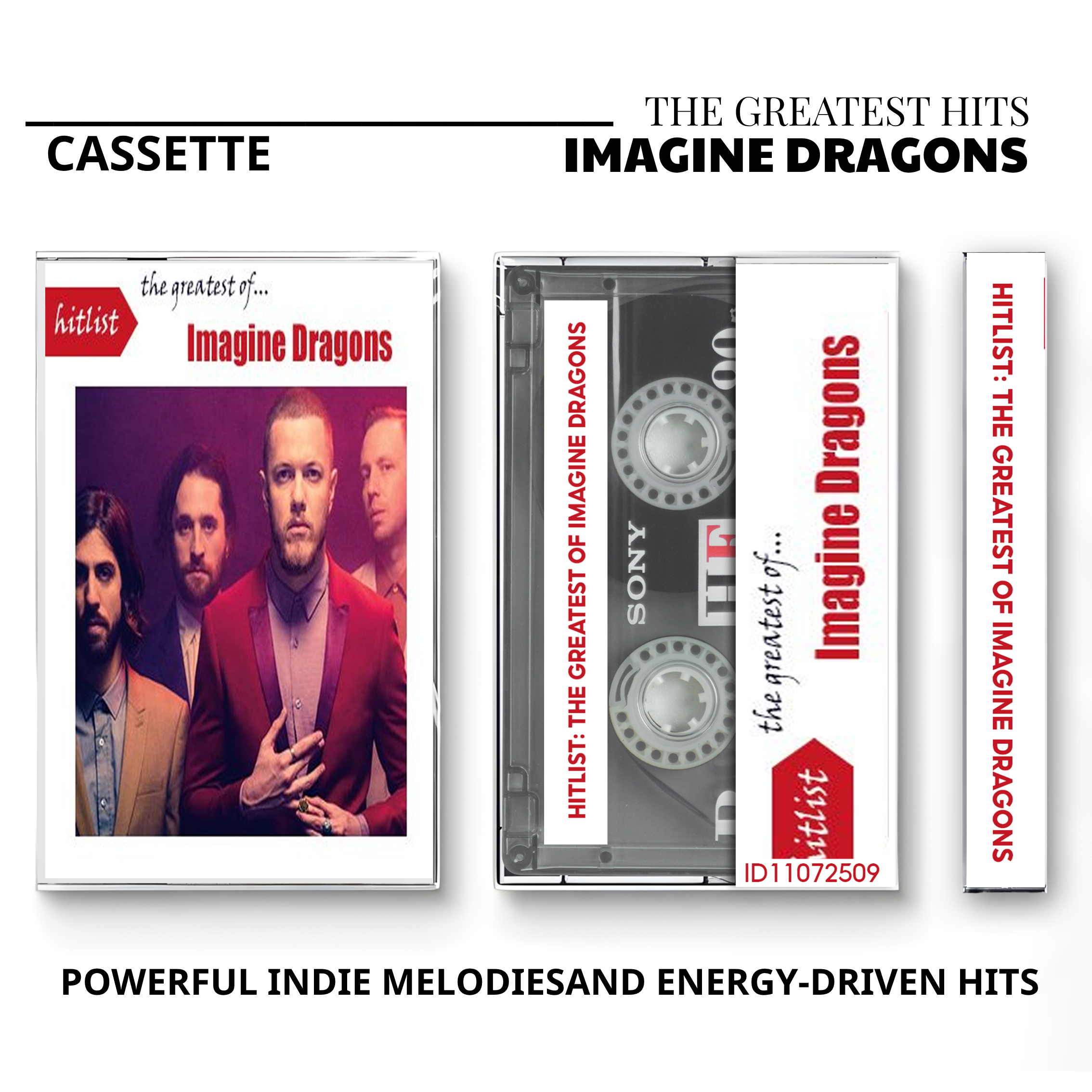 Imagine Dragons Vintage Cassette | Mercury Act 2, Greatest Hits & Night Visions Live