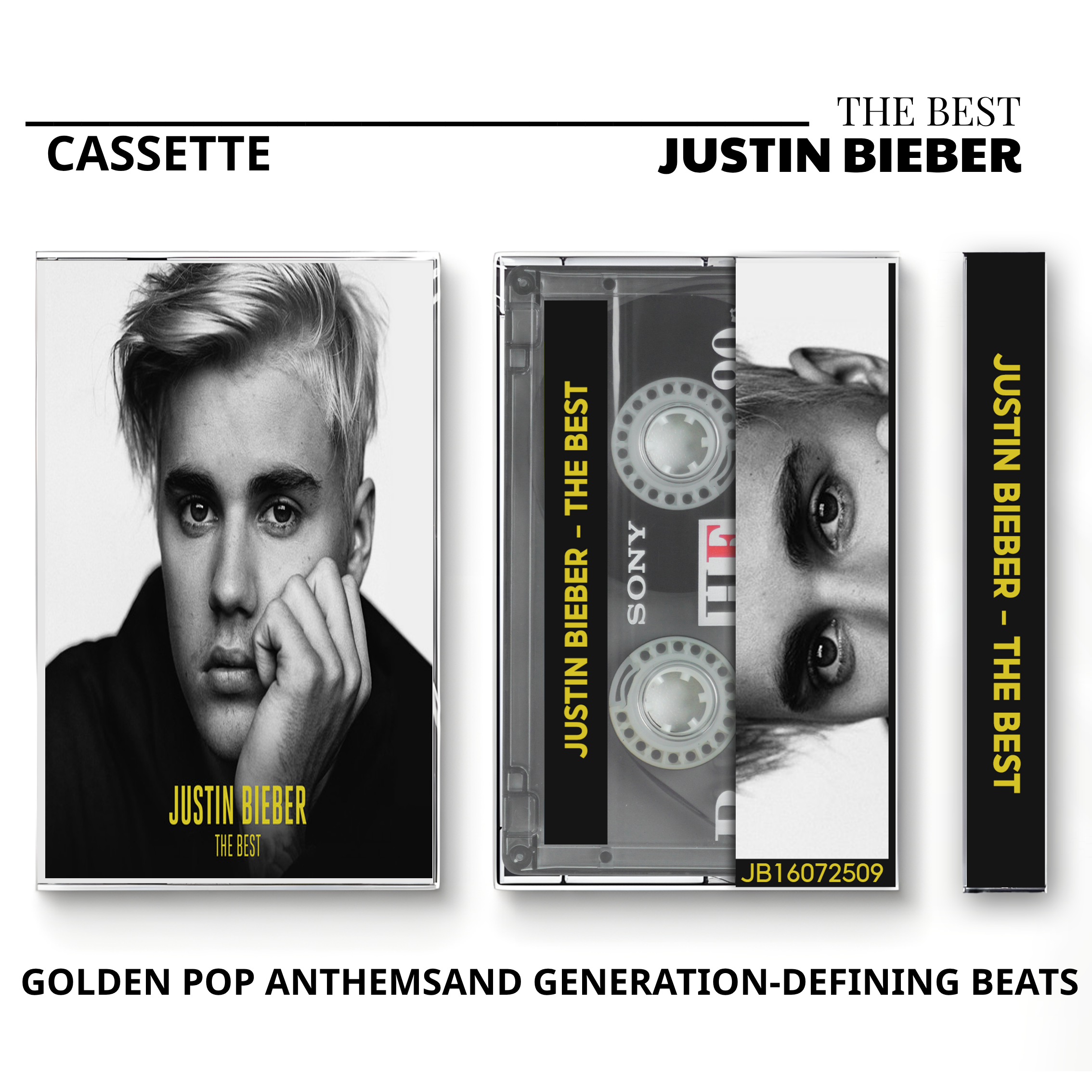 Justin Bieber Vintage Cassette | Journals, Under the Mistletoe & My Worlds Set
