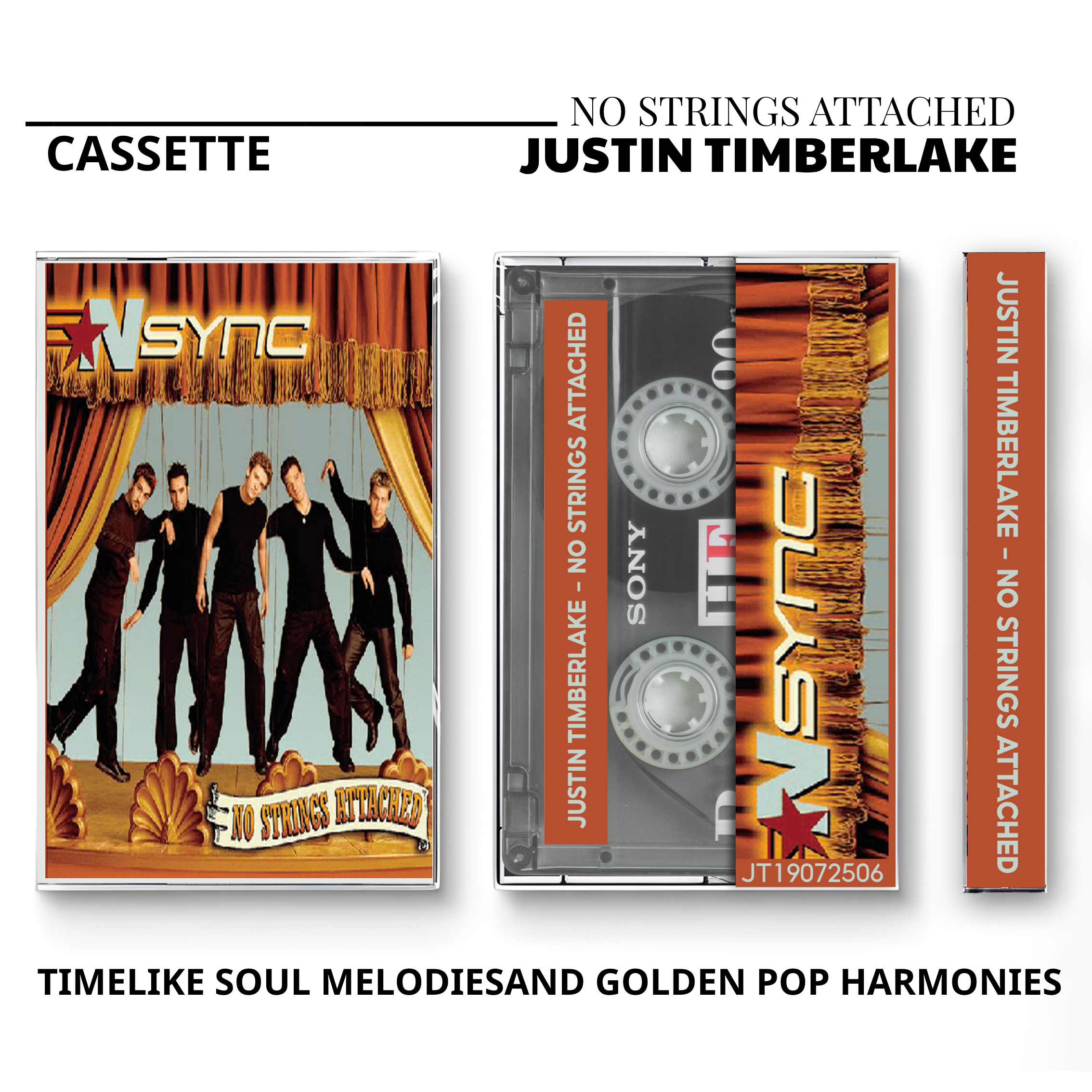 Justin Timberlake Vintage Cassette | The 20/20 Experience & Essential Mixes Set