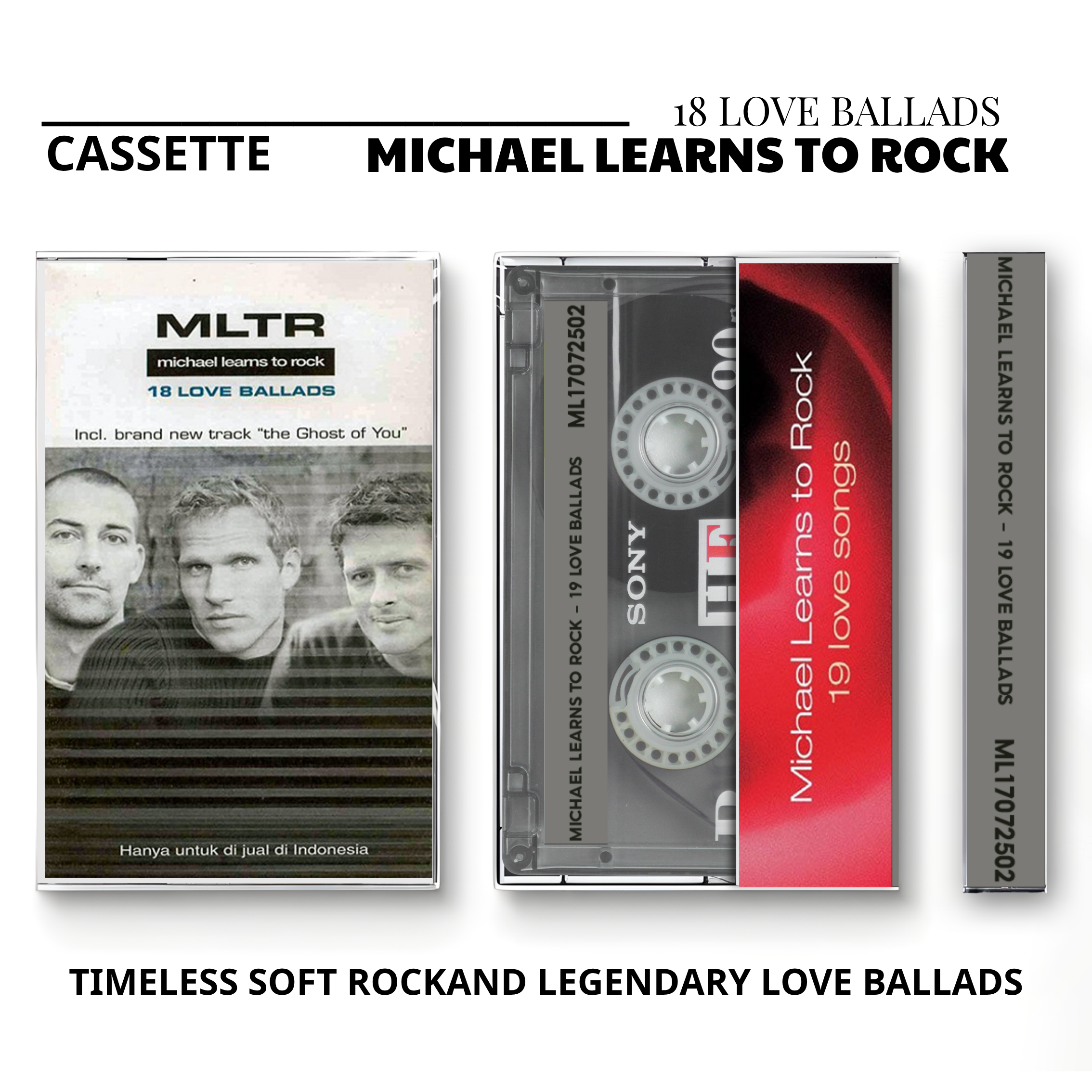 Michael Learns to Rock Vintage Cassette | Played On Pepper, Colours & Nothing to Lose