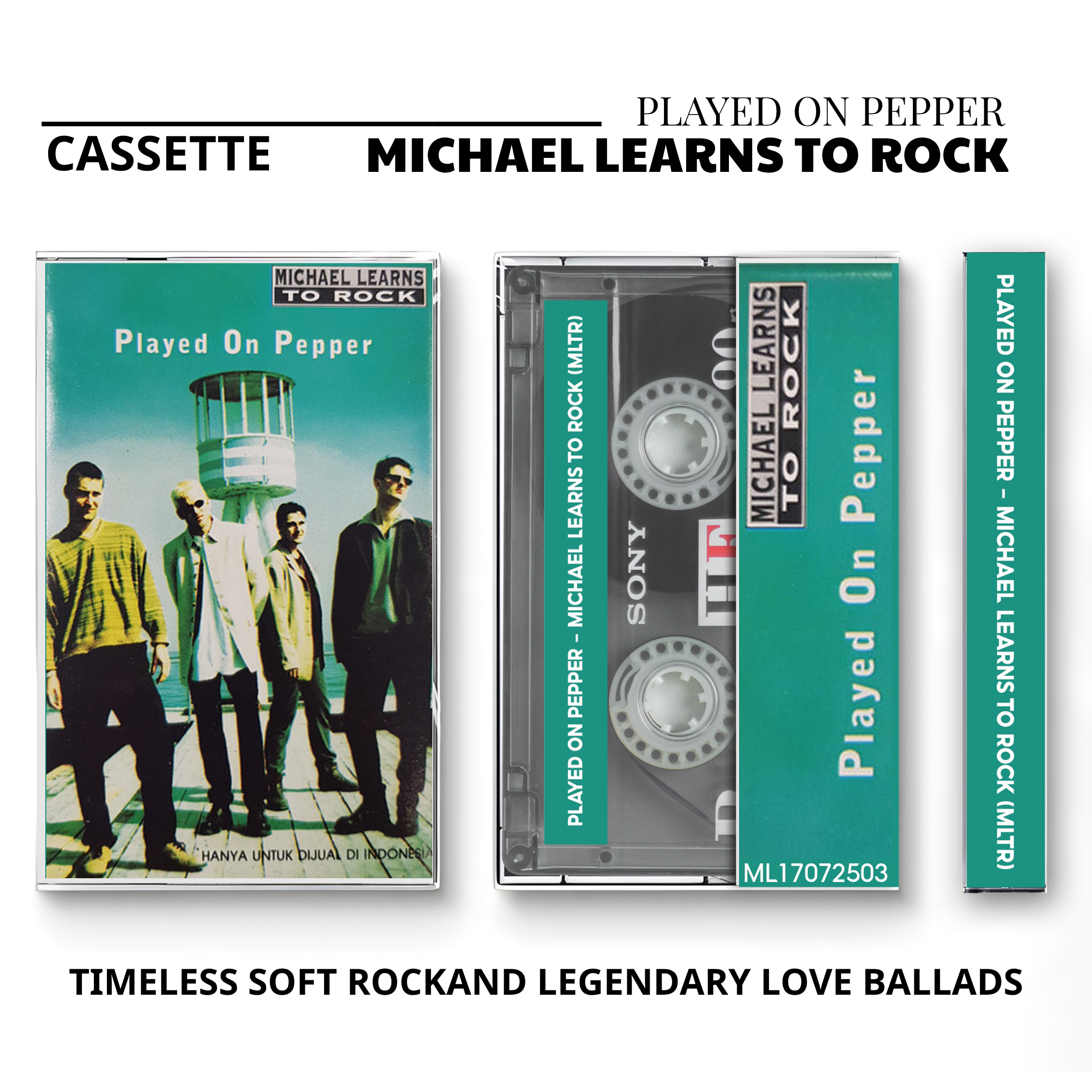 Michael Learns to Rock Vintage Cassette | Played On Pepper, Colours & Nothing to Lose