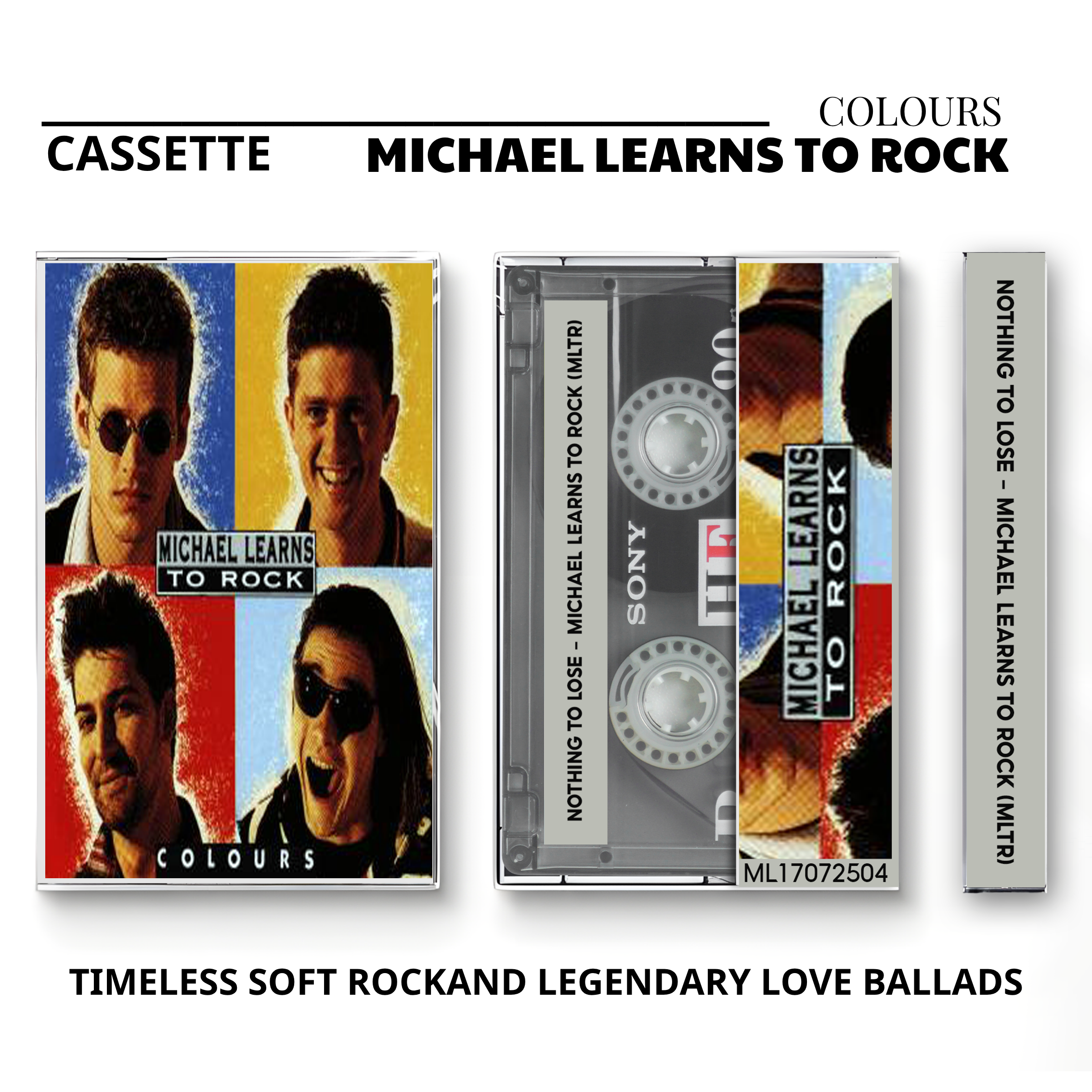 Michael Learns to Rock Vintage Cassette | Played On Pepper, Colours & Nothing to Lose