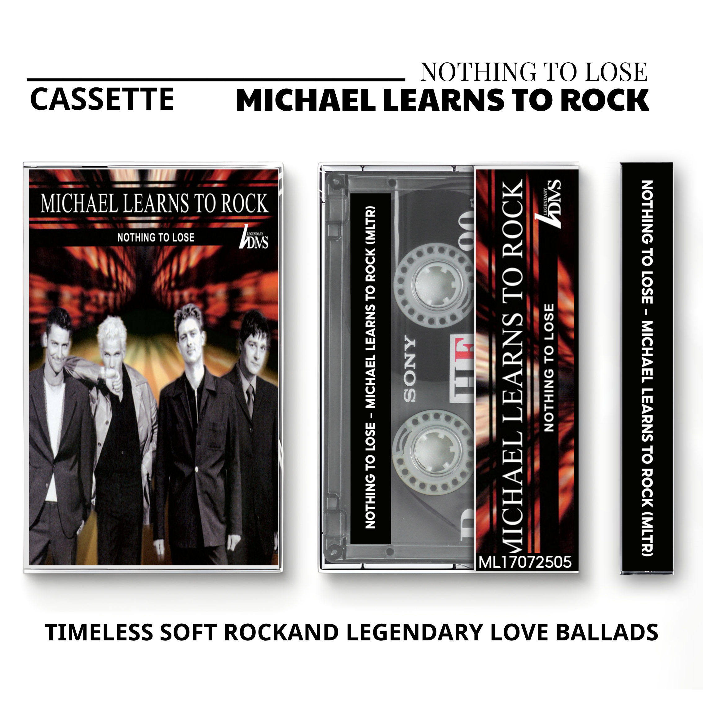 Michael Learns to Rock Vintage Cassette | Played On Pepper, Colours & Nothing to Lose