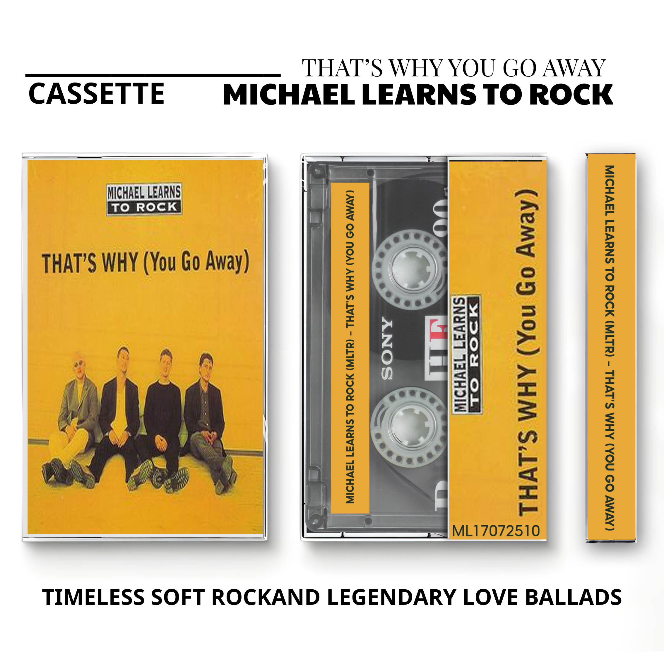 Michael Learns to Rock Vintage Cassette | Still, 25 & Take Me to Your Heart Set