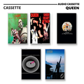 Queen Vintage Cassette | News of the World, Sheer Heart Attack & Made in Heaven