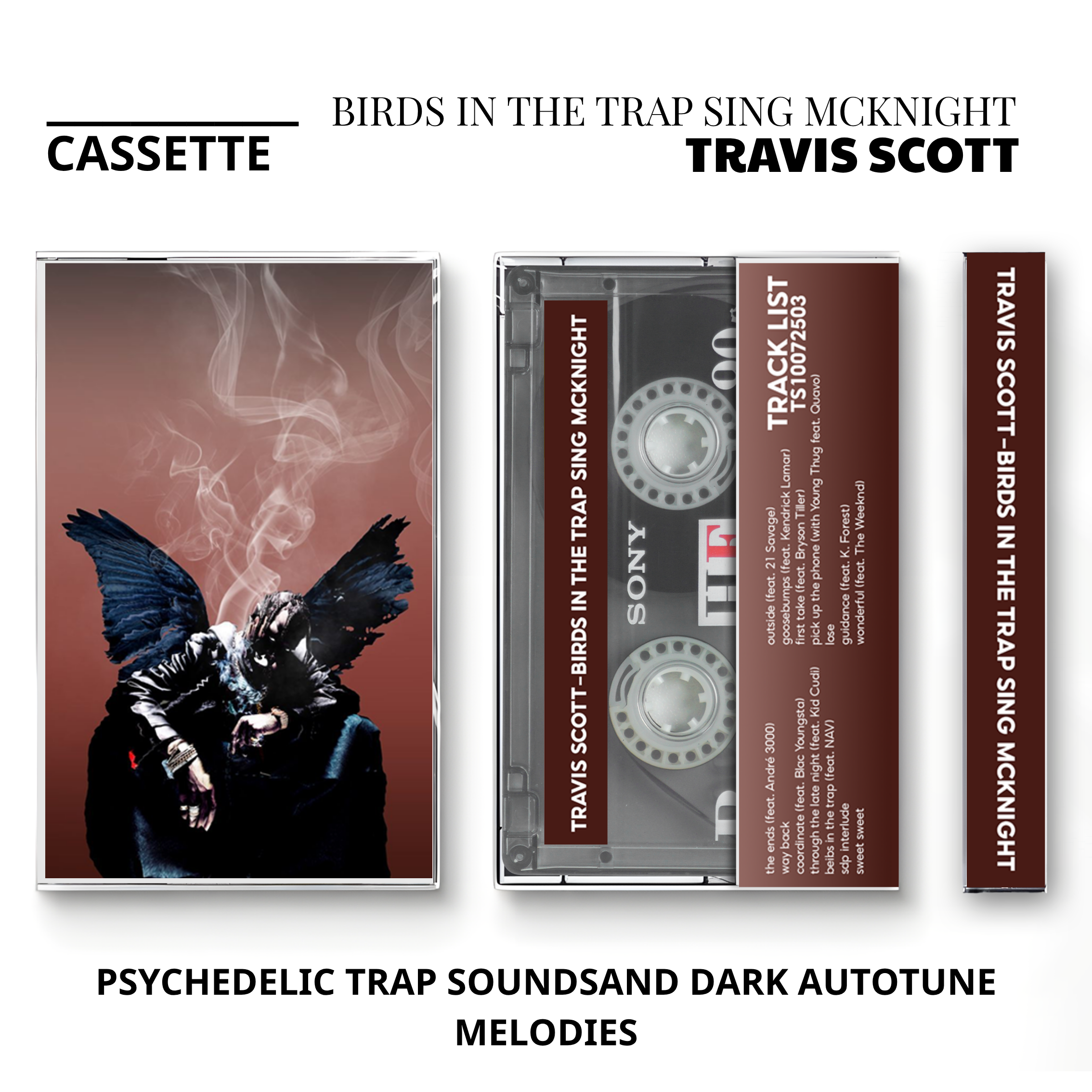 Travis Scott Vintage Cassette | ASTROWORLD, UTOPIA, Rodeo & Days Before Rodeo