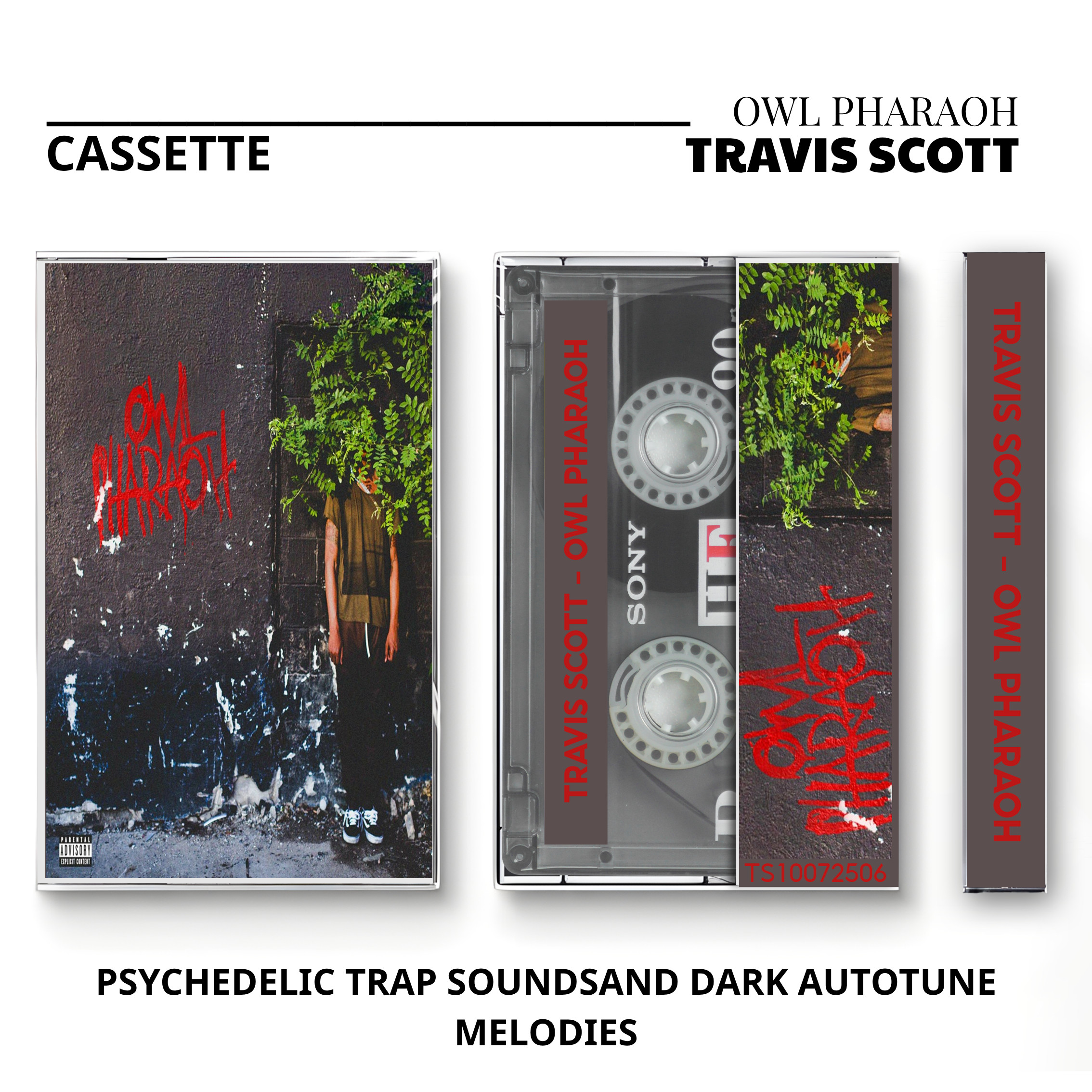 Travis Scott Vintage Cassette | ASTROWORLD, UTOPIA, Rodeo & Days Before Rodeo
