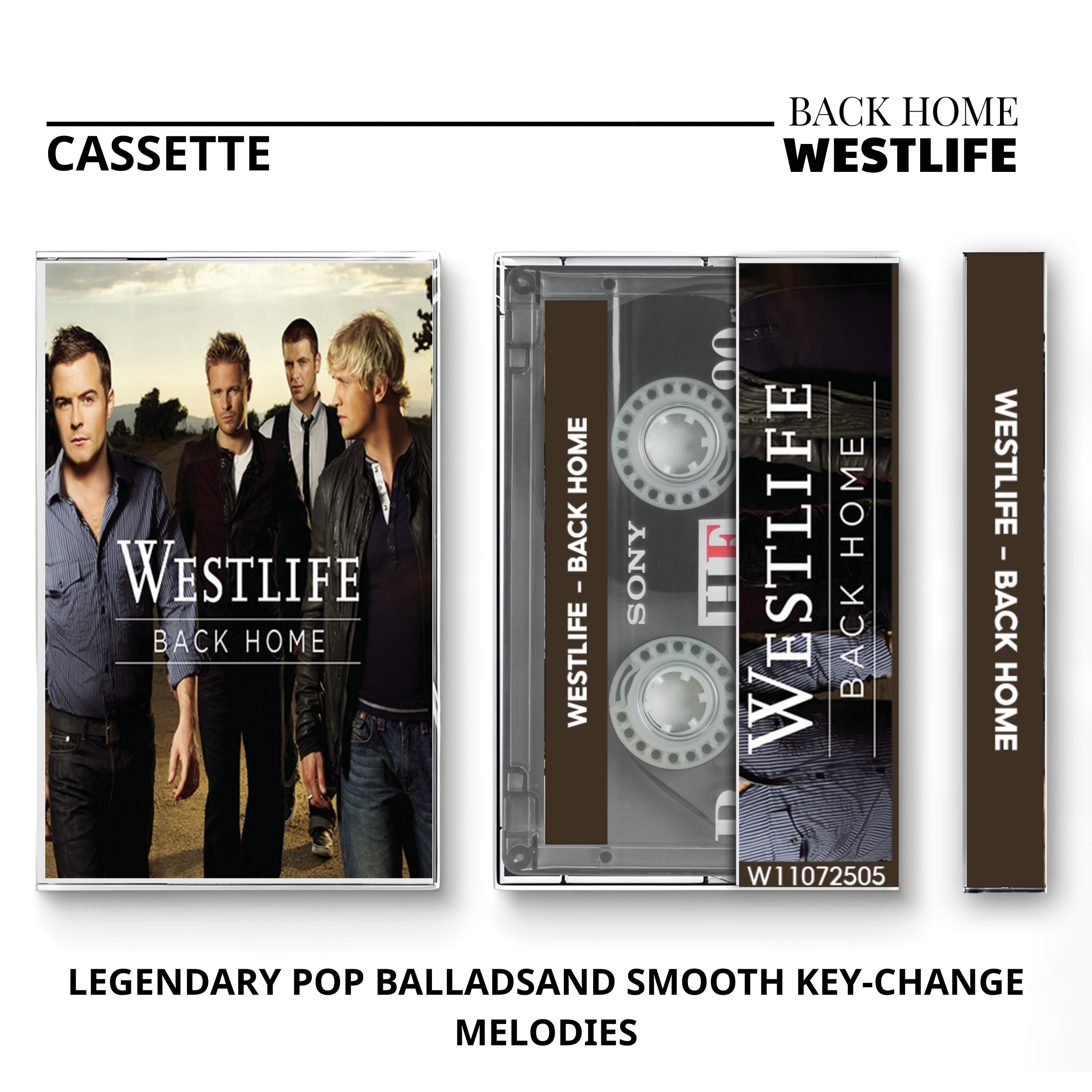 Westlife Vintage Cassette | Coast to Coast, World of Our Own & Face to Face Set