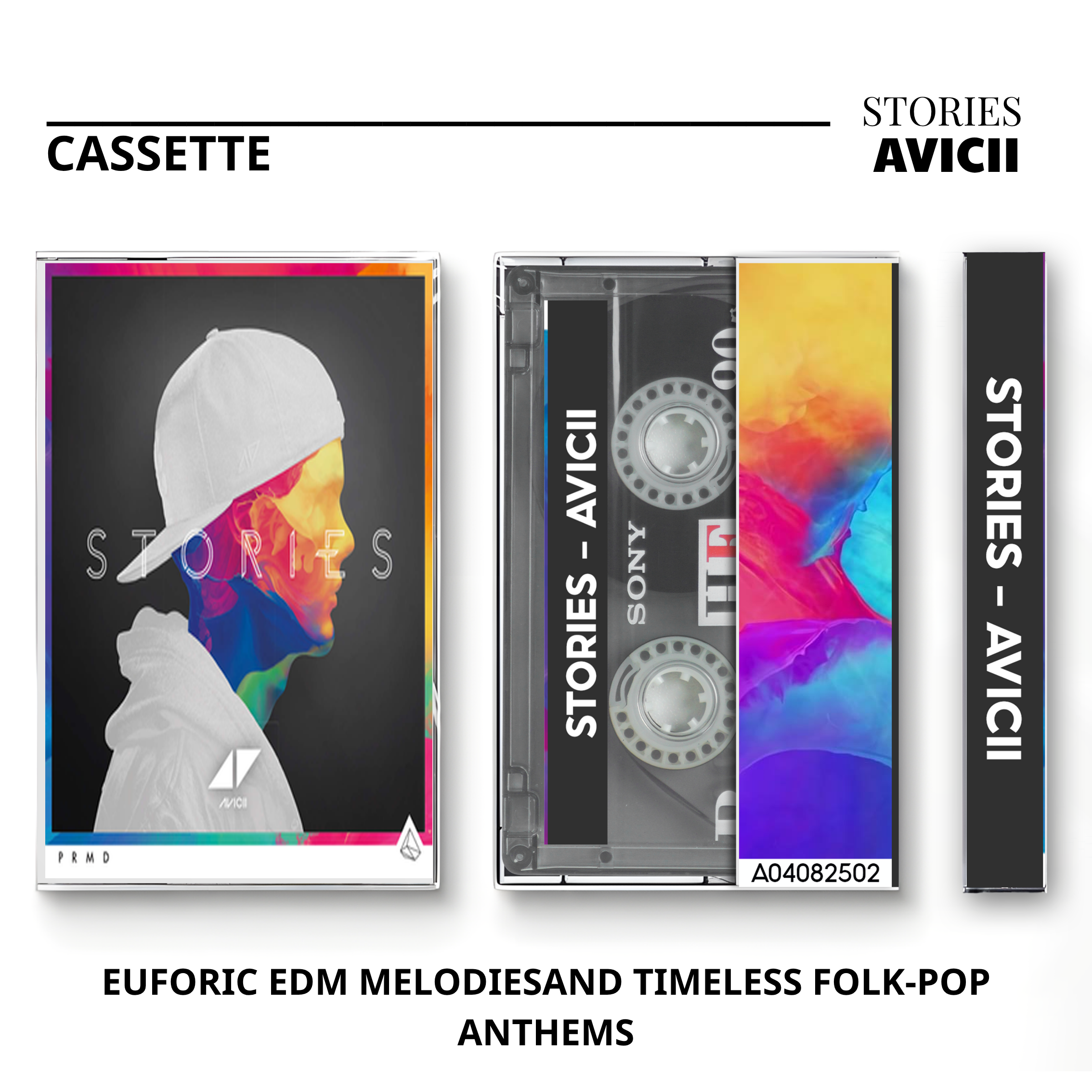 Avicii Vintage Cassette | True, Stories, TIM & The Collection Set