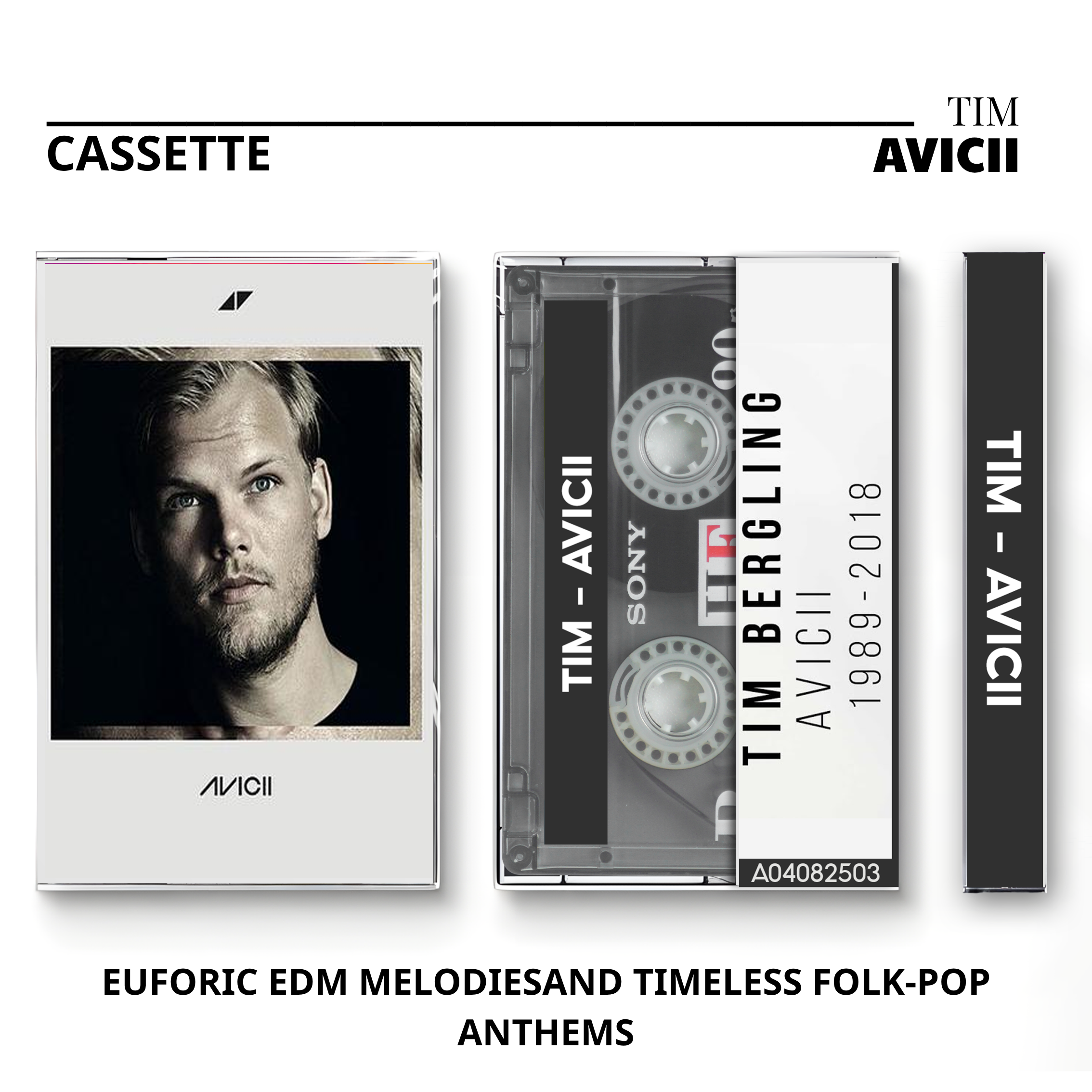 Avicii Vintage Cassette | True, Stories, TIM & The Collection Set