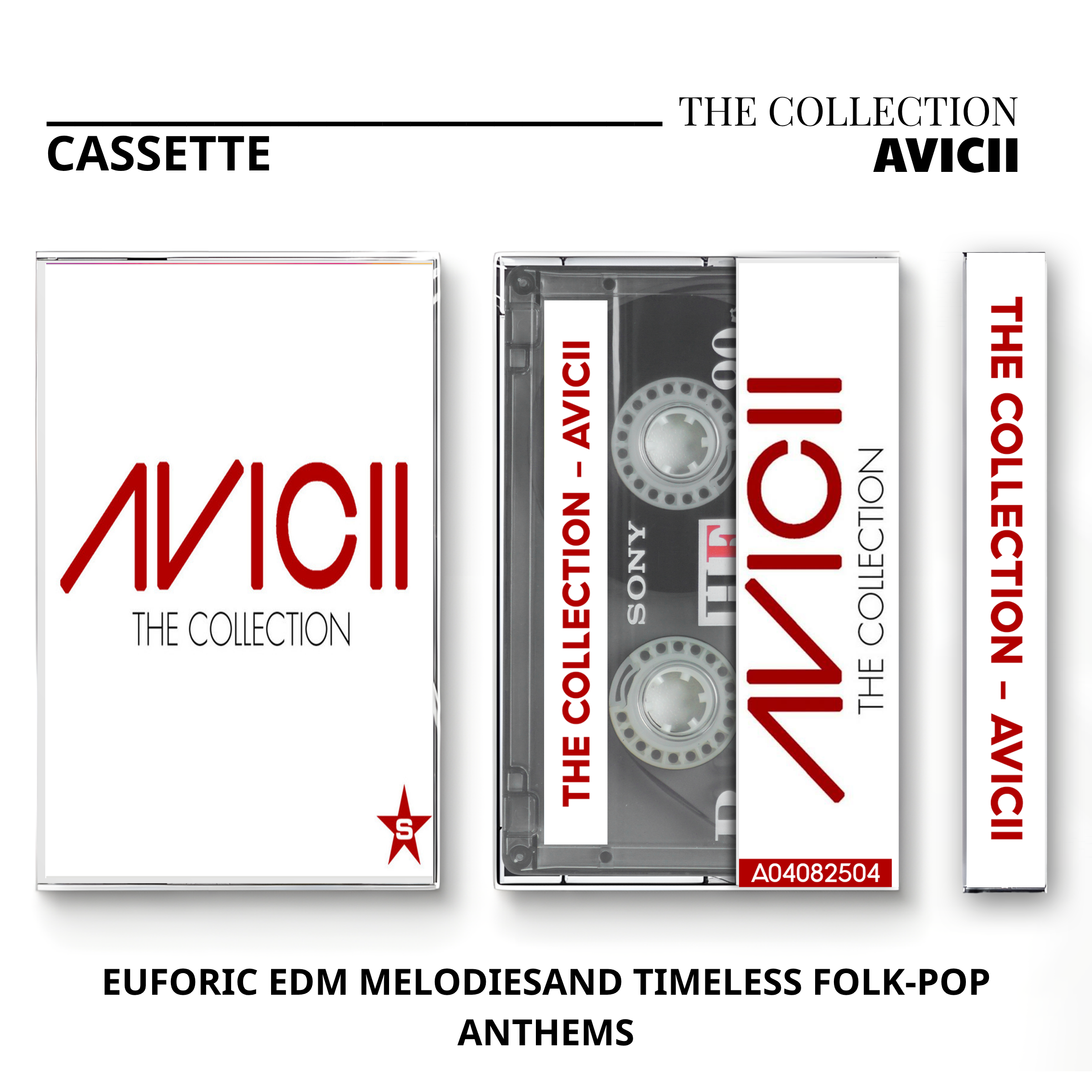 Avicii Vintage Cassette | True, Stories, TIM & The Collection Set