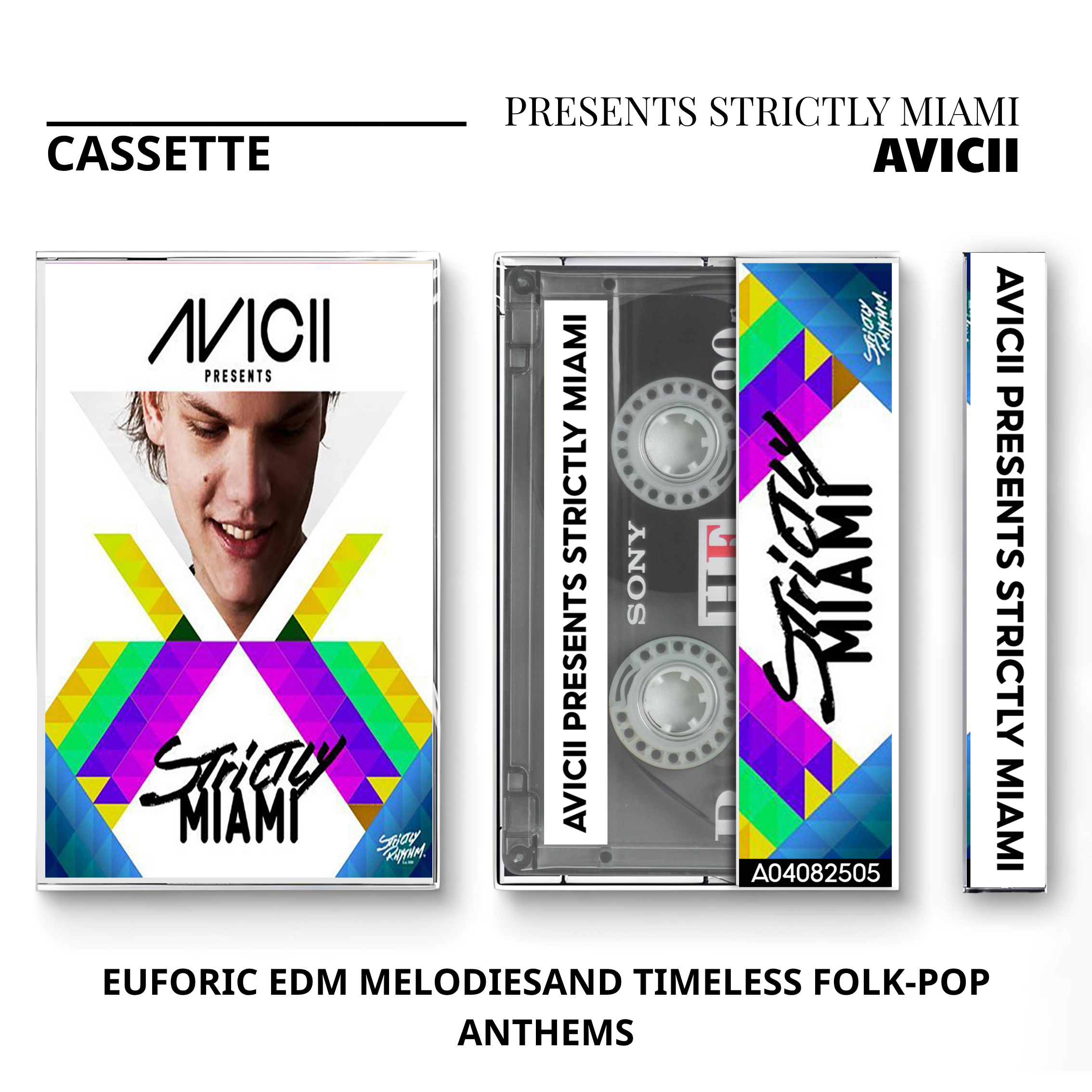 Avicii Vintage Cassette | True, Stories, TIM & The Collection Set