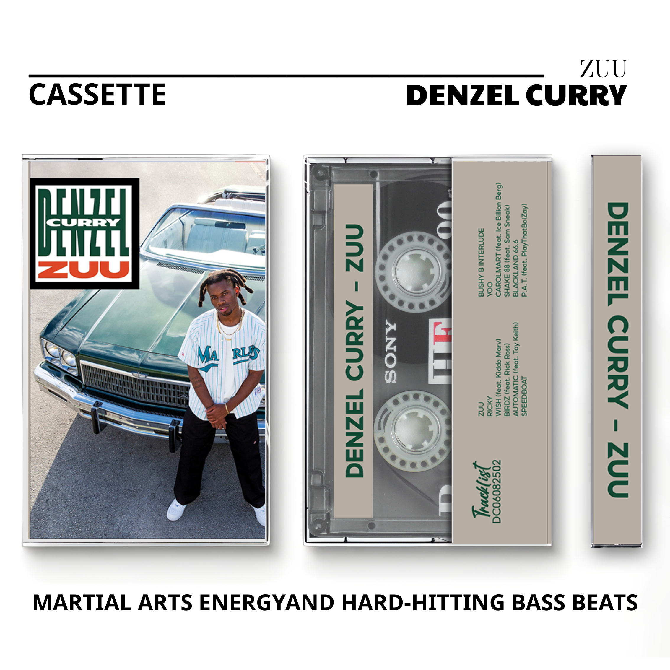Denzel Curry Vintage Cassette | Melt My Eyez, ZUU, Imperial & TA13OO Set