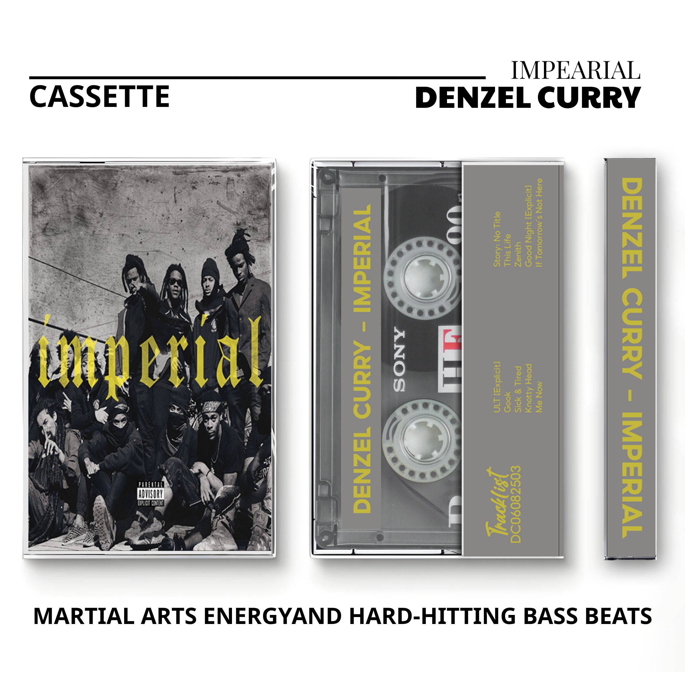 Denzel Curry Vintage Cassette | Melt My Eyez, ZUU, Imperial & TA13OO Set