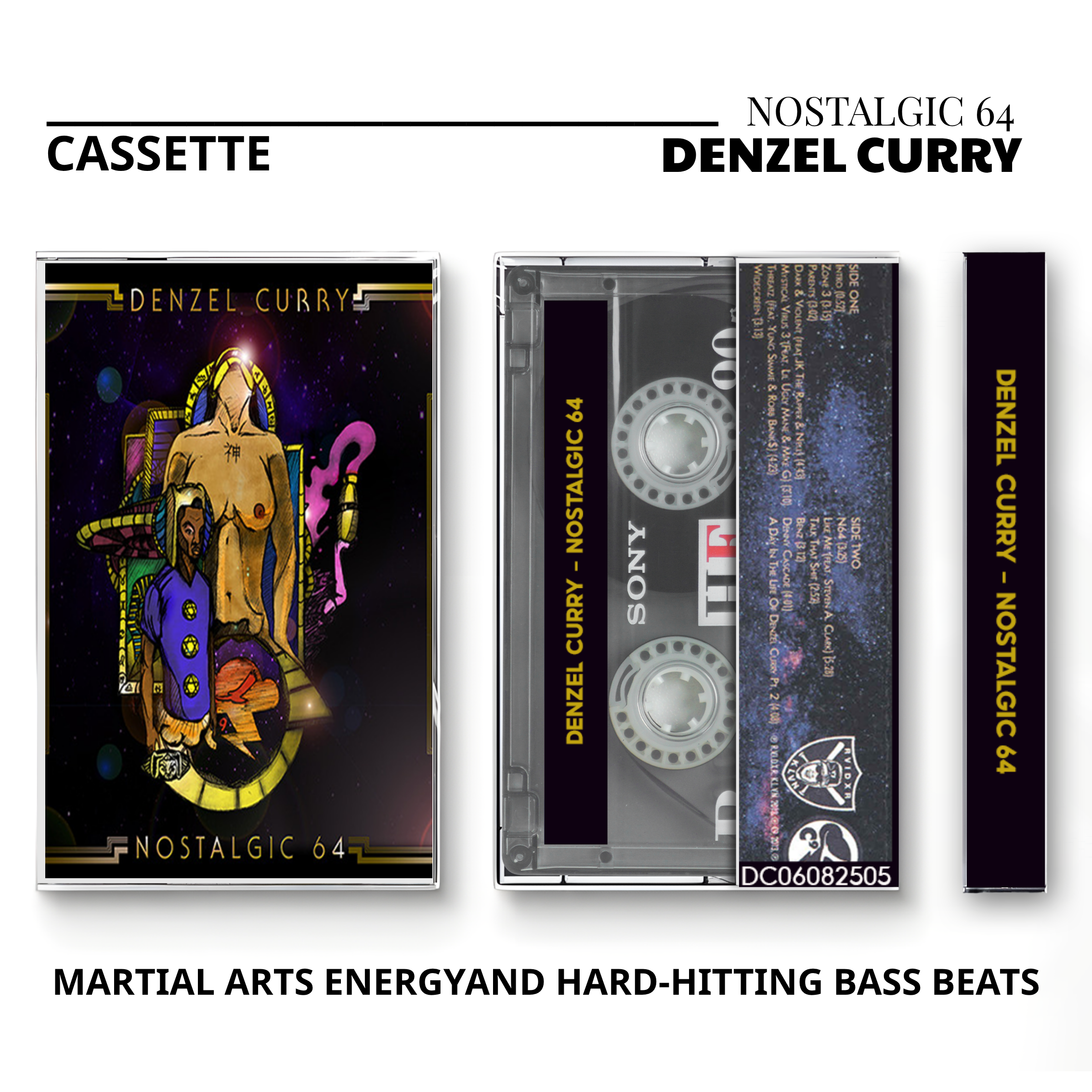 Denzel Curry Vintage Cassette | Melt My Eyez, ZUU, Imperial & TA13OO Set