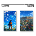 Naruto Shippuden Openings & Endings Vintage Cassette Collection | Custom Anime Tape