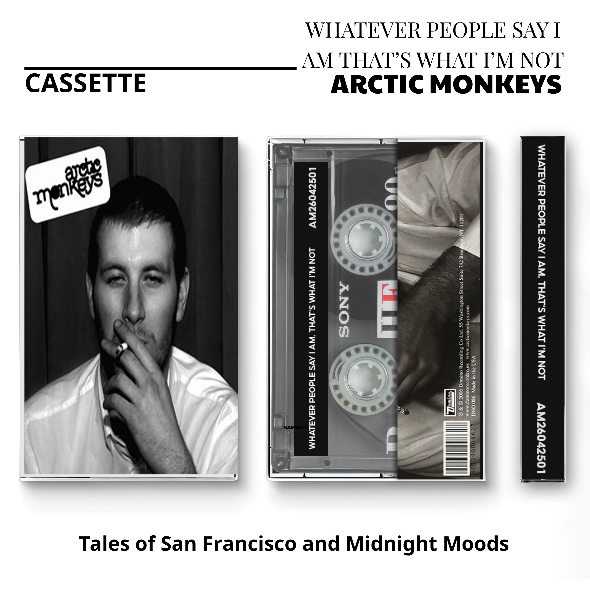 Arctic Monkeys Retro Cassette Tapes | Iconic Indie Rock Album Set