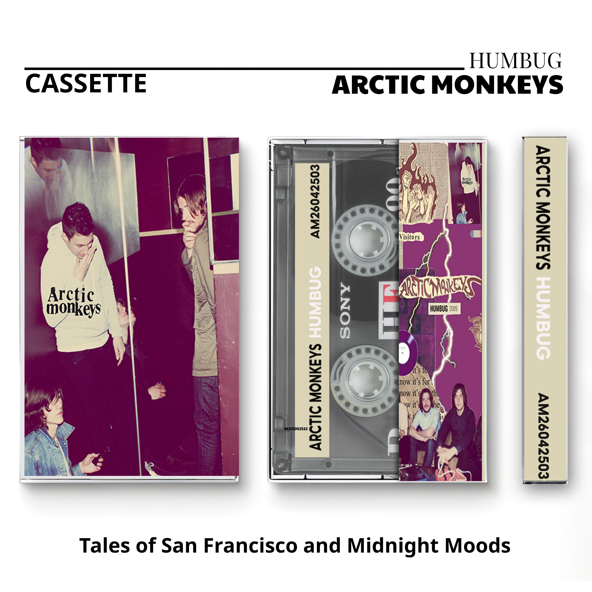 Arctic Monkeys Retro Cassette Tapes | Iconic Indie Rock Album Set