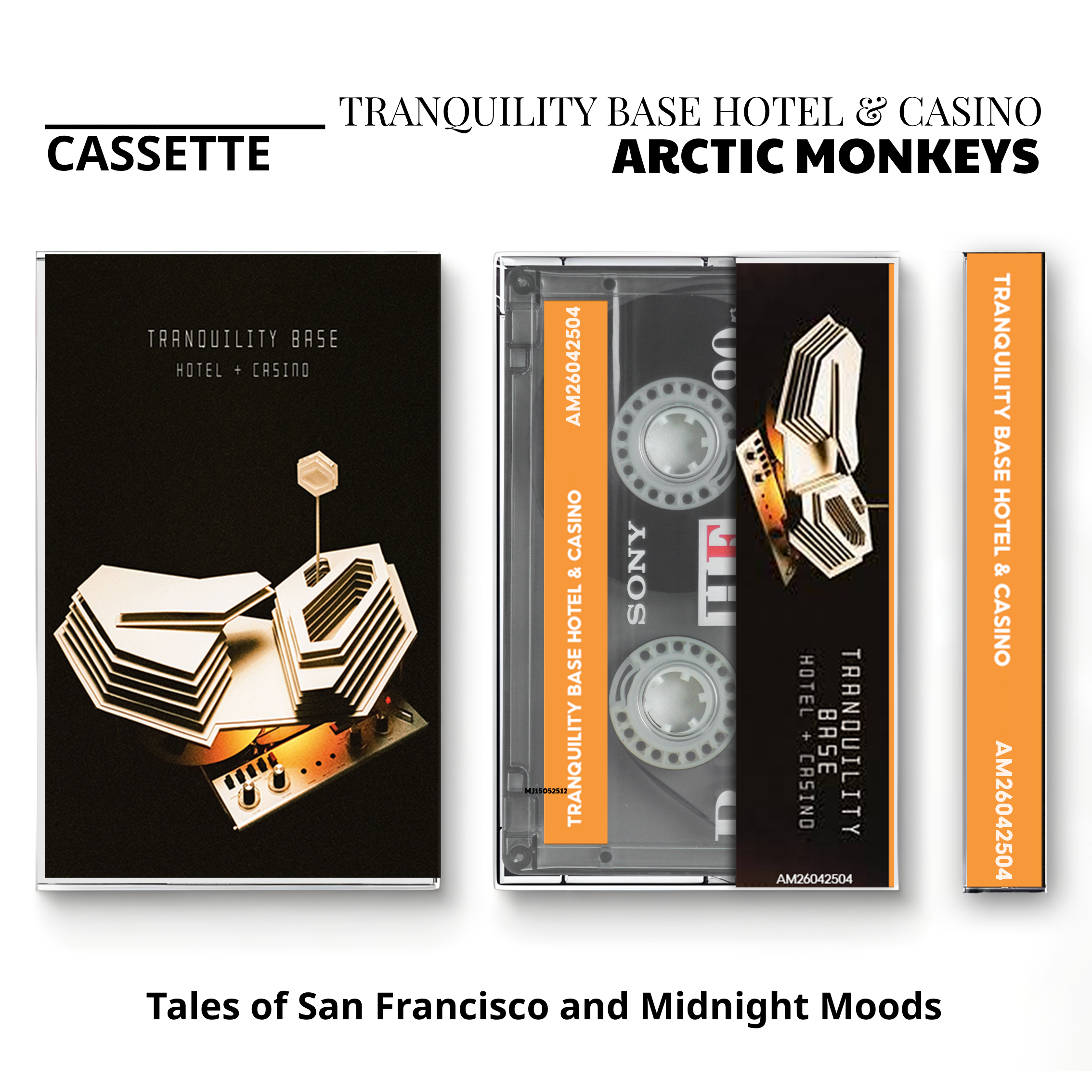 Arctic Monkeys Retro Cassette Tapes | Iconic Indie Rock Album Set
