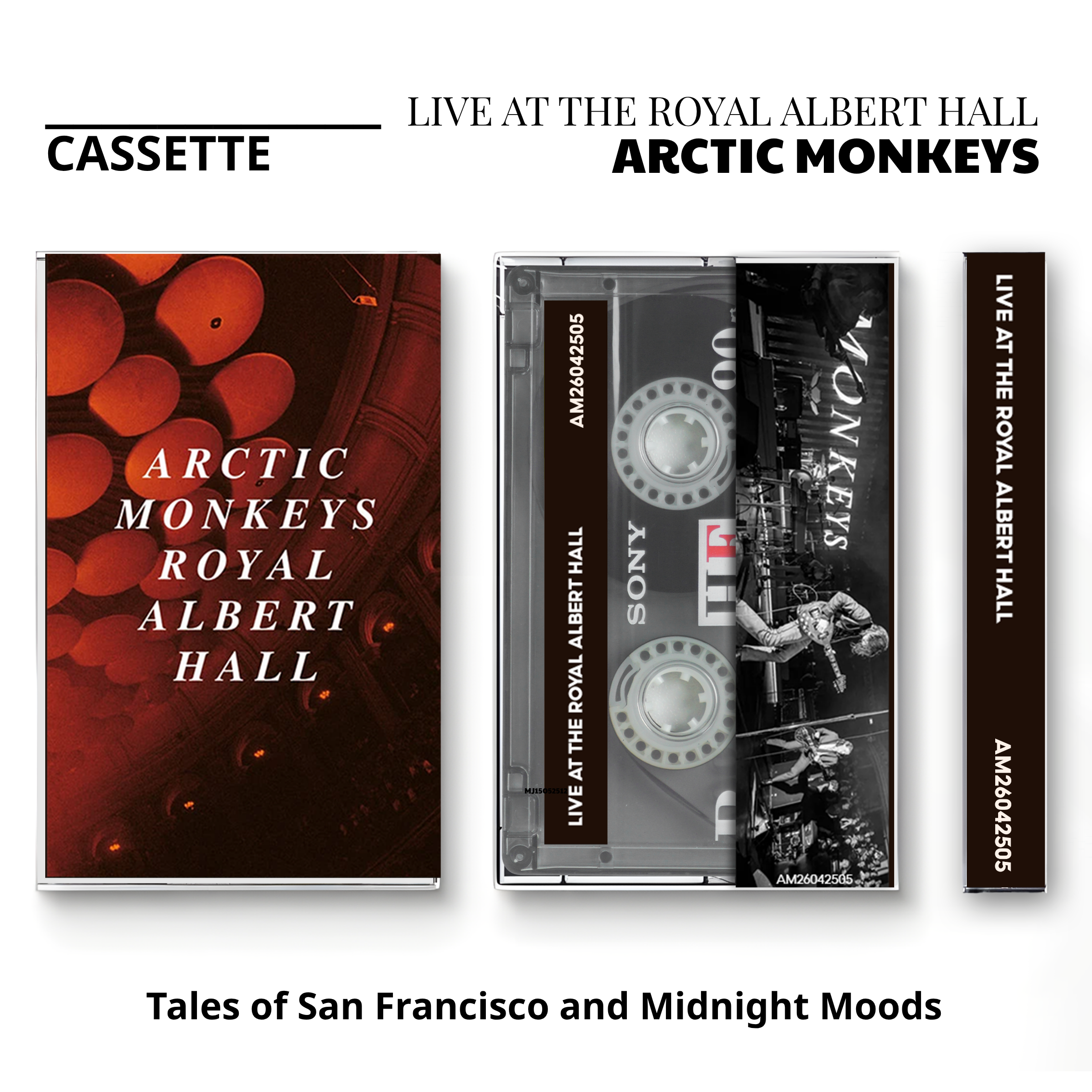 Arctic Monkeys Retro Cassette Tapes | Iconic Indie Rock Album Set