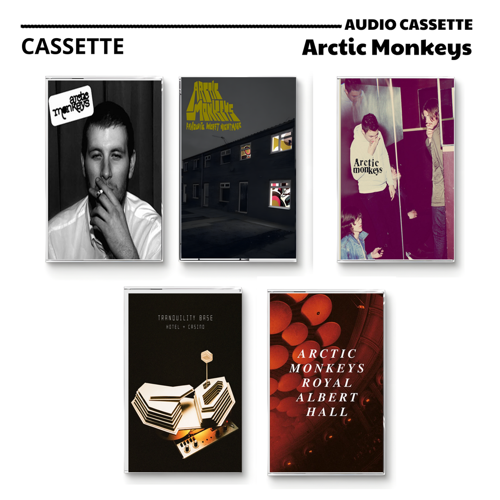 Arctic Monkeys Retro Cassette Tapes | Iconic Indie Rock Album Set