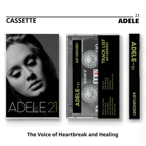 Adele Retro Cassettes Collection | Iconic Studio Albums & Live Set