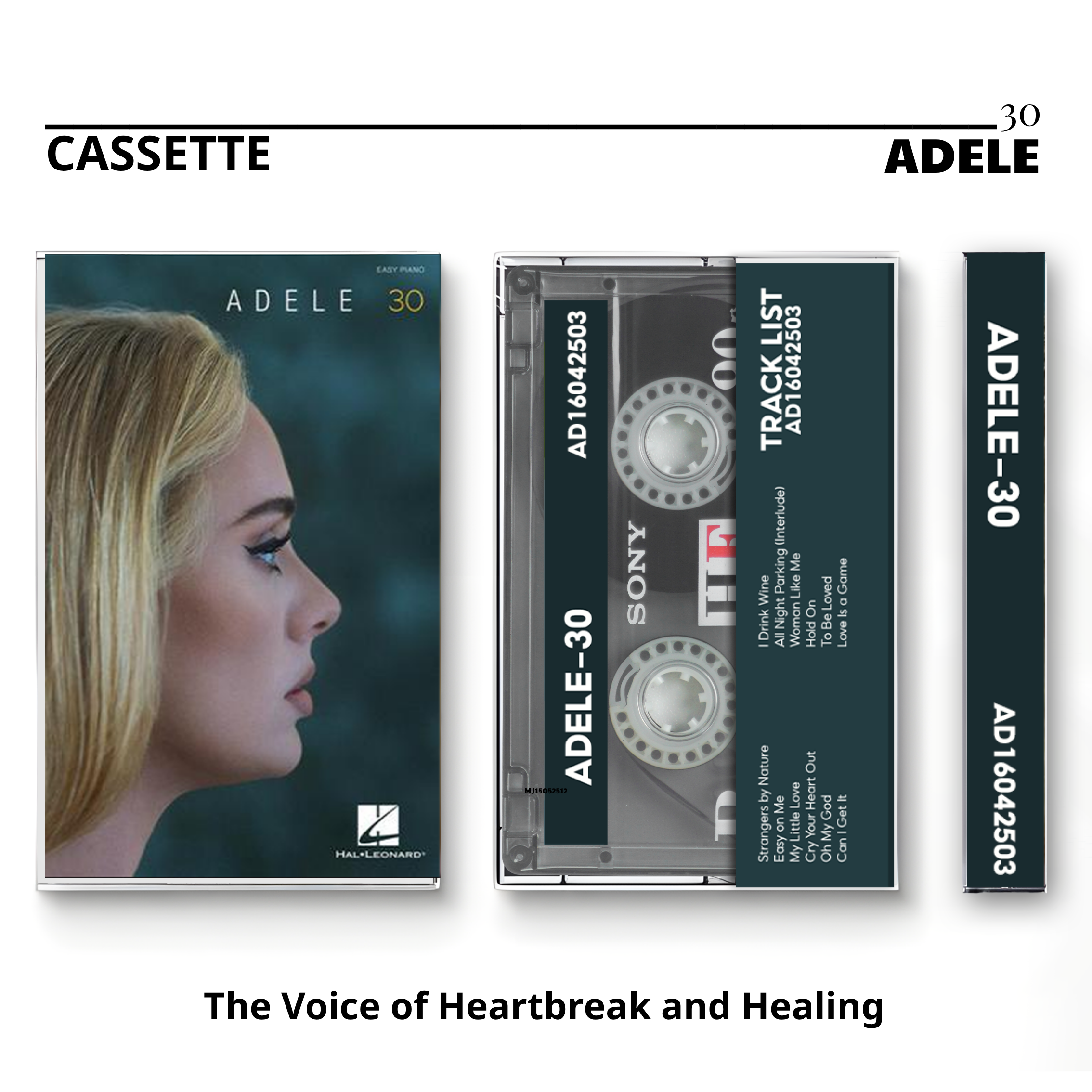 Adele Retro Cassettes Collection | Iconic Studio Albums & Live Set