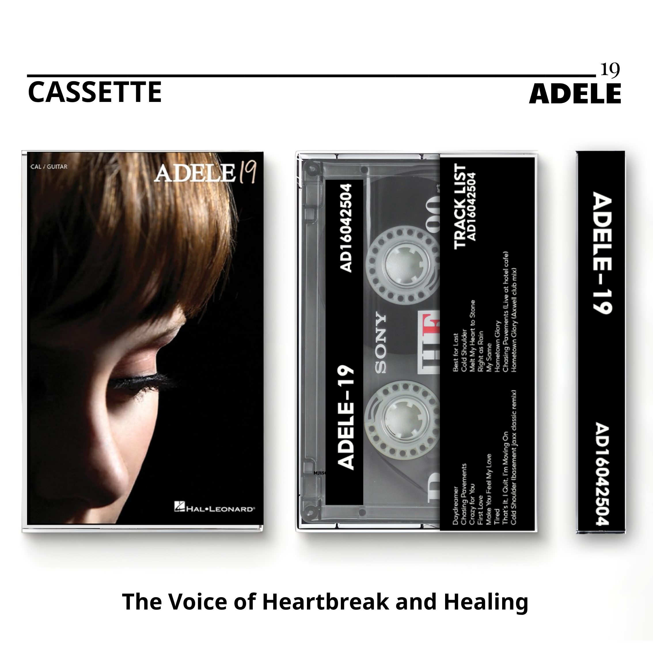 Adele Retro Cassettes Collection | Iconic Studio Albums & Live Set