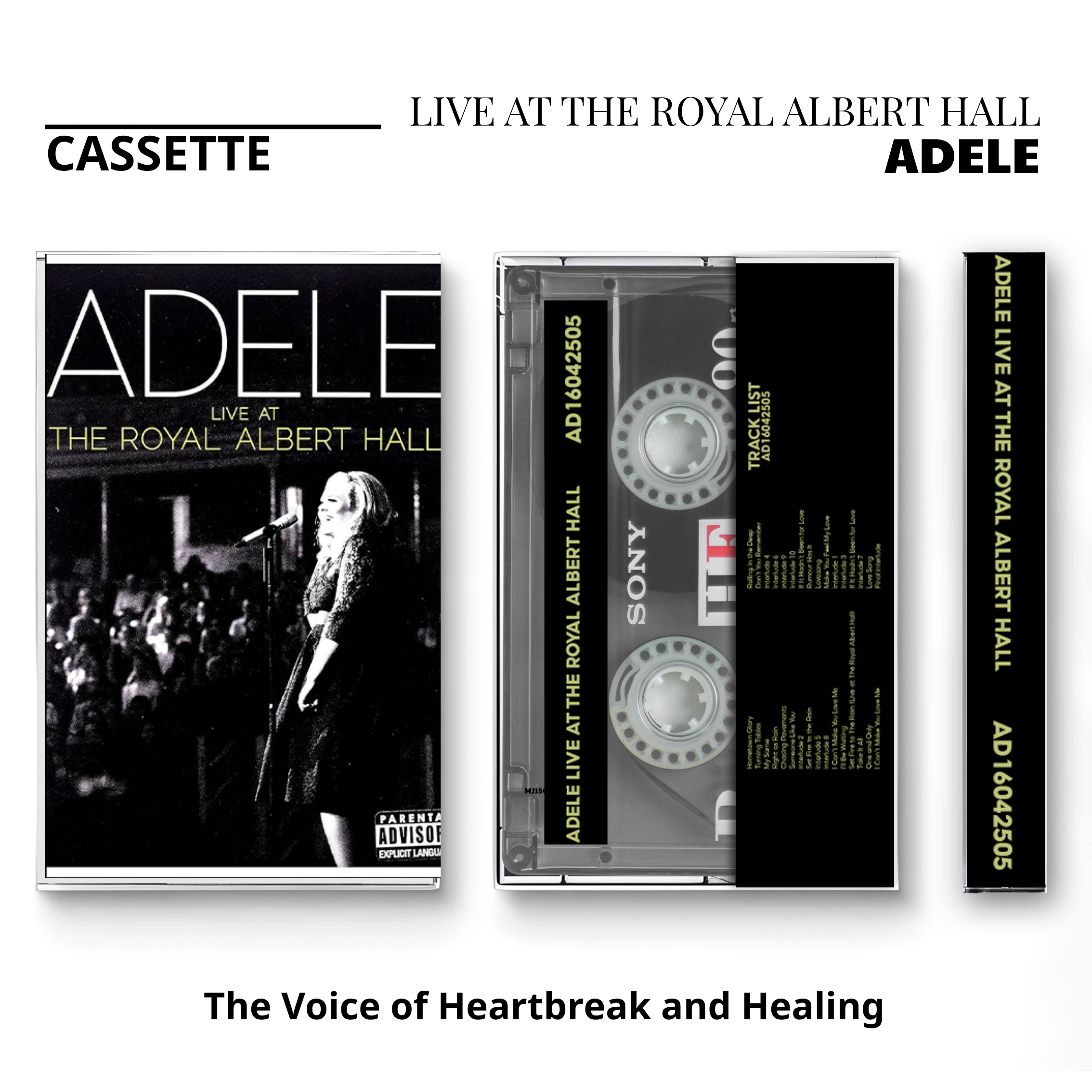 Adele Retro Cassettes Collection | Iconic Studio Albums & Live Set
