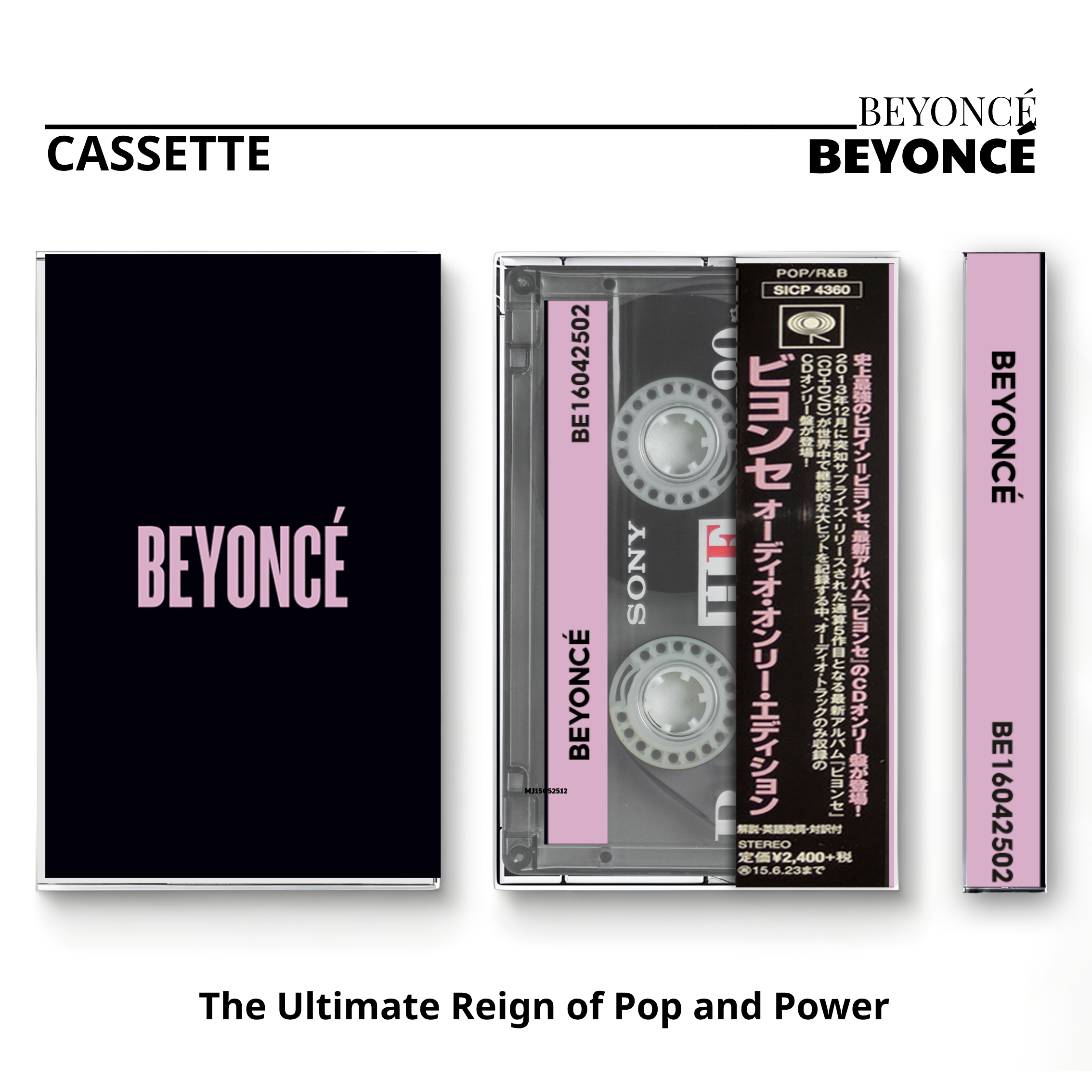 Beyonce Retro Cassettes Collection | Renaissance & Iconic R&B Album Set