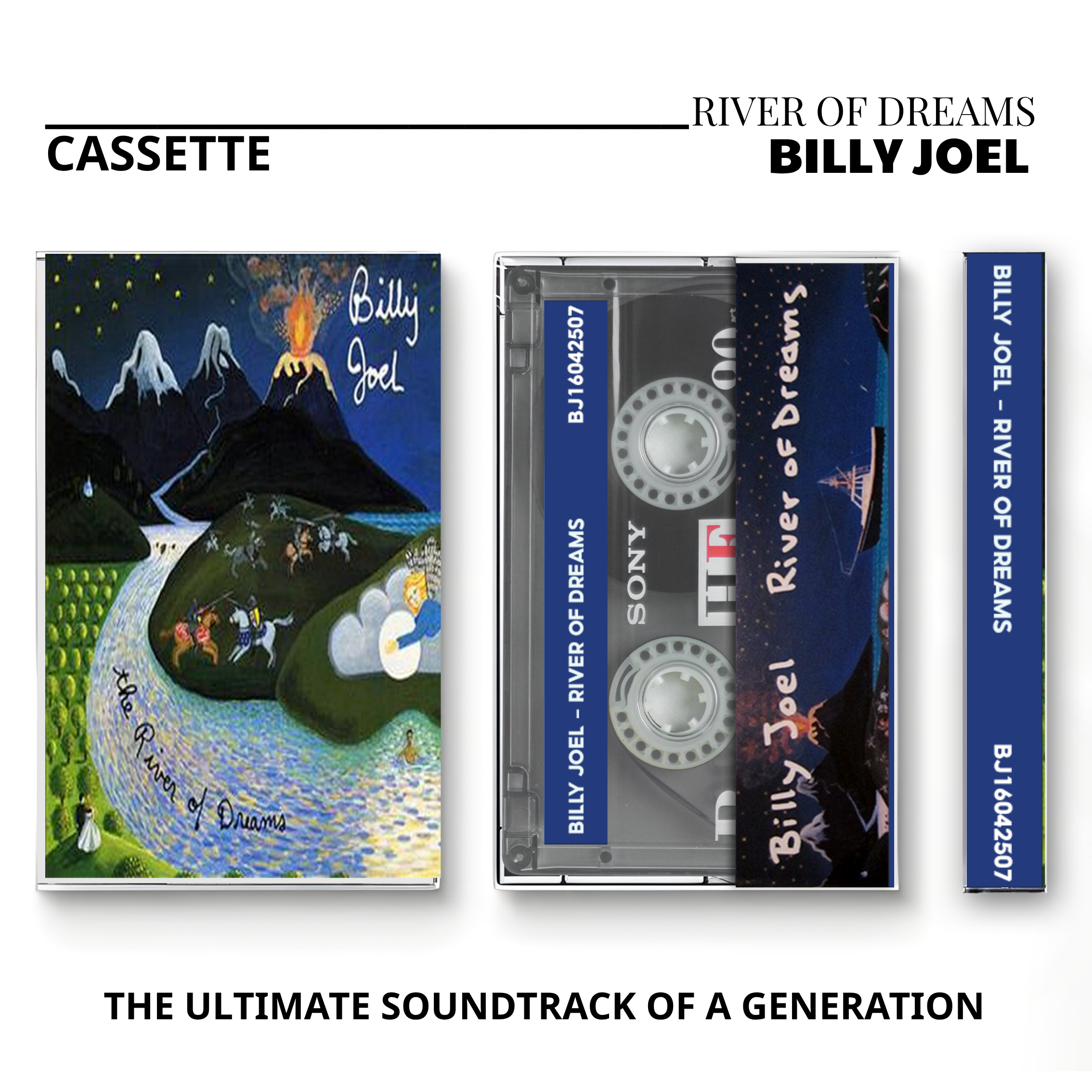 Billy Joel Vintage Tapes | Piano Man & Storm Front Essential Collection