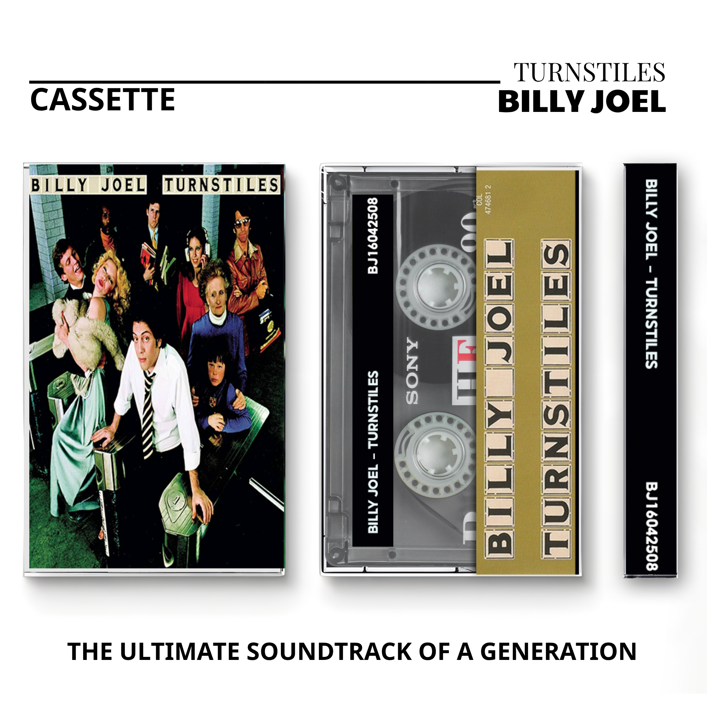 Billy Joel Vintage Tapes | Piano Man & Storm Front Essential Collection
