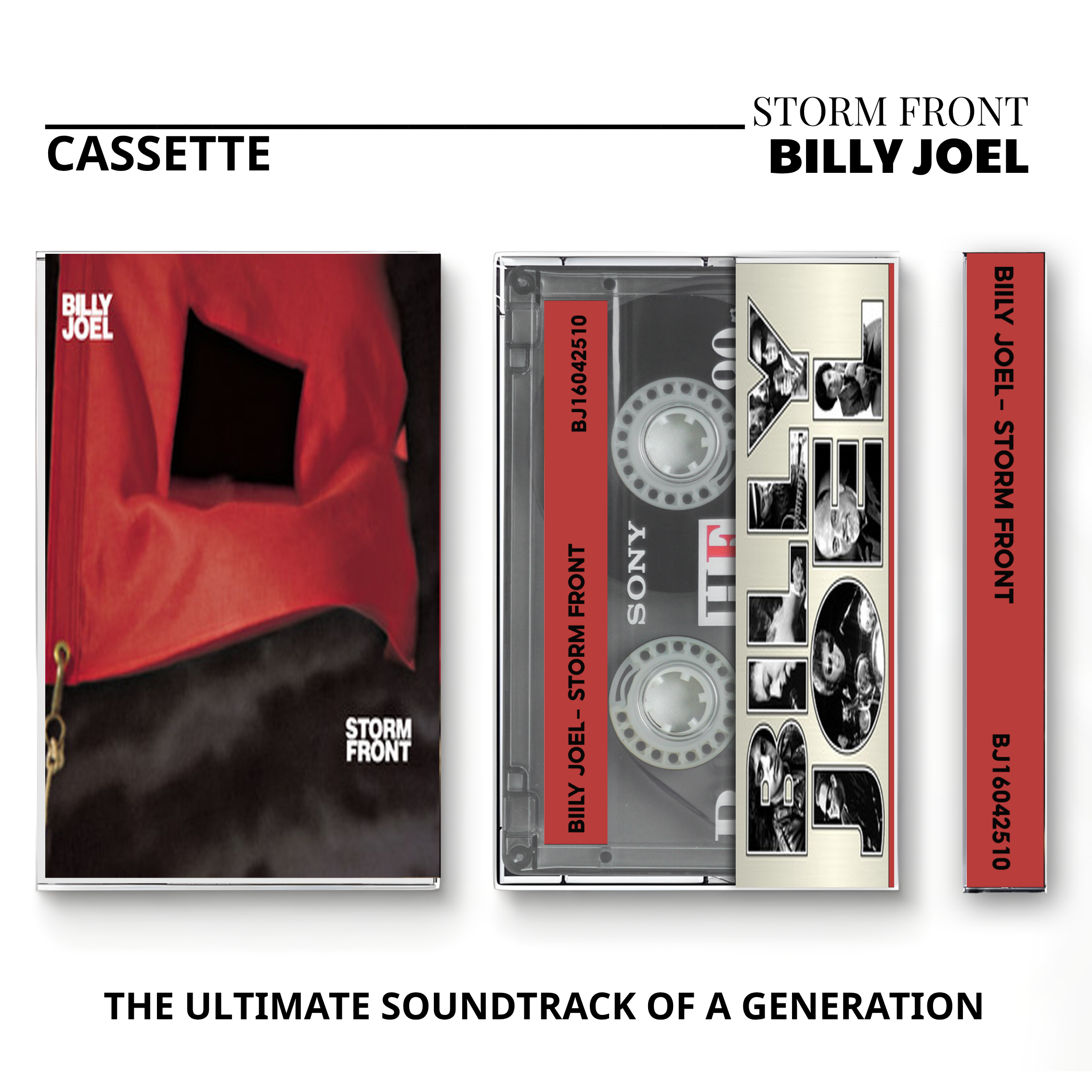 Billy Joel Vintage Tapes | Piano Man & Storm Front Essential Collection