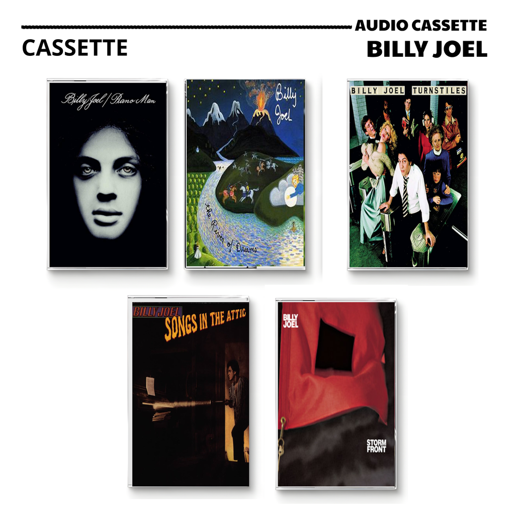 Billy Joel Vintage Tapes | Piano Man & Storm Front Essential Collection