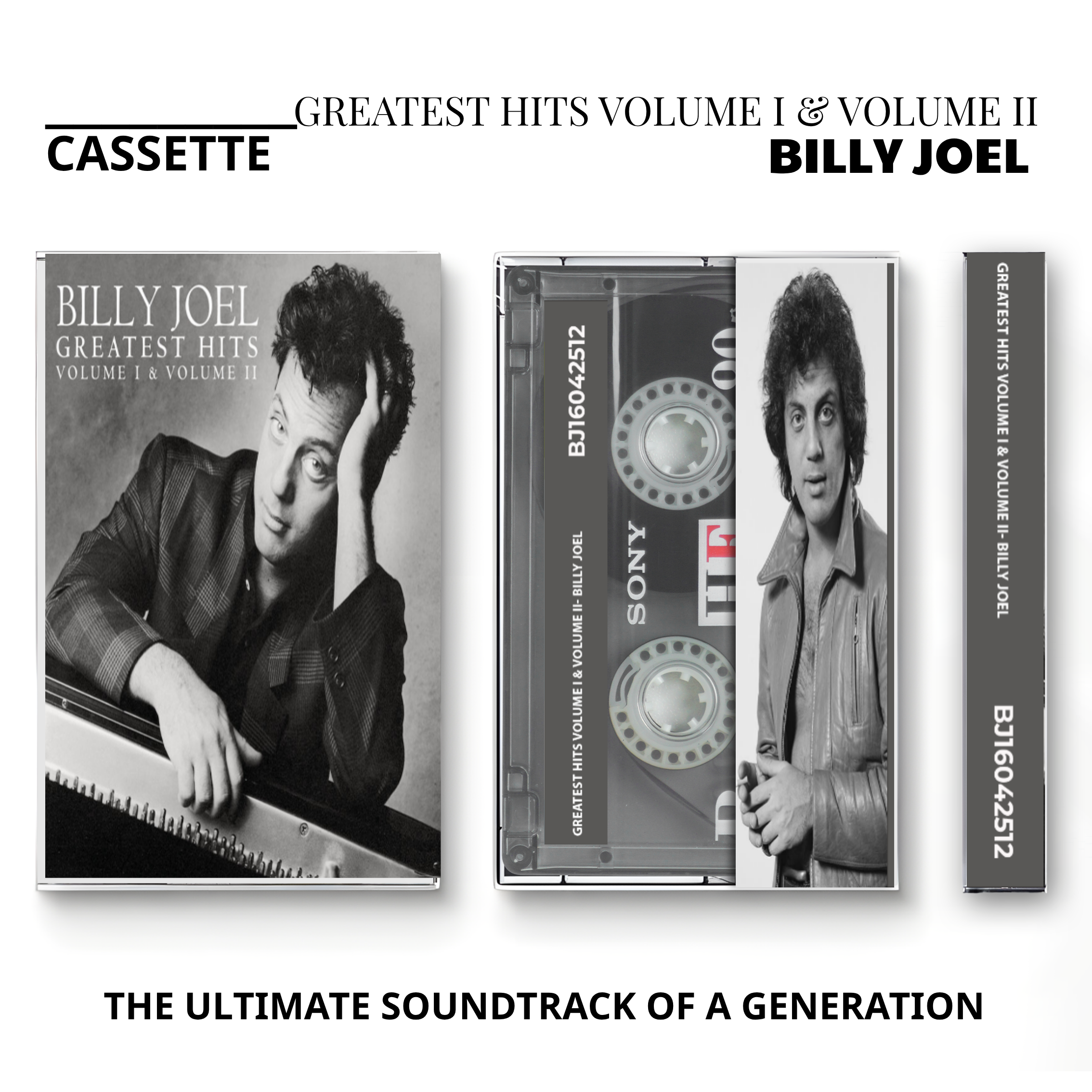 Billy Joel Vintage Tapes | Greatest Hits & Rare Studio Classics Collection