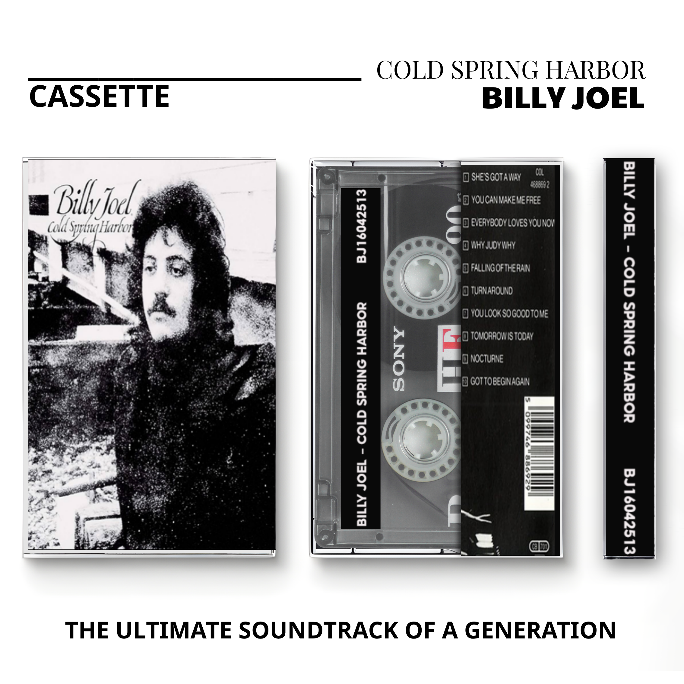 Billy Joel Vintage Tapes | Greatest Hits & Rare Studio Classics Collection