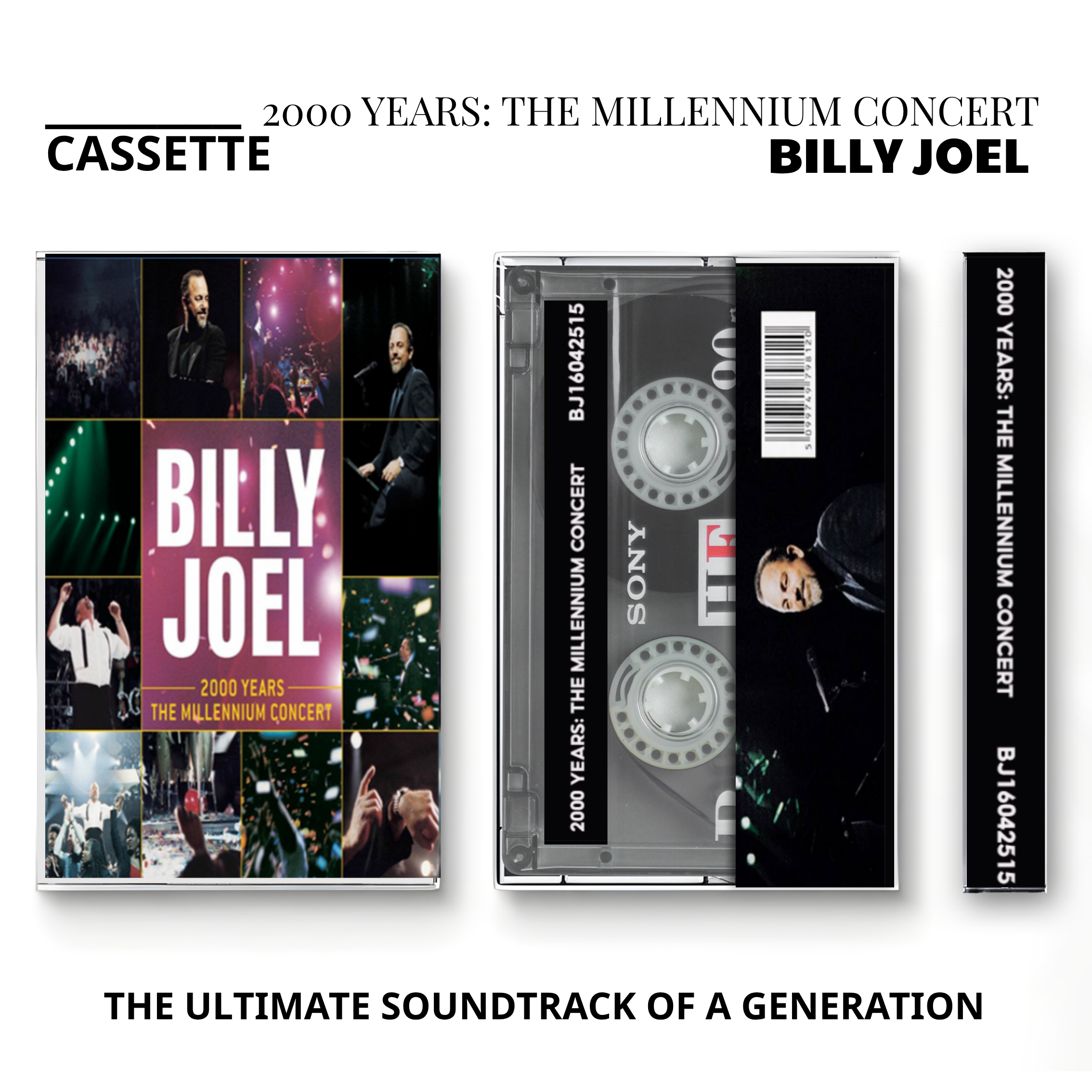 Billy Joel Vintage Tapes | Greatest Hits & Rare Studio Classics Collection