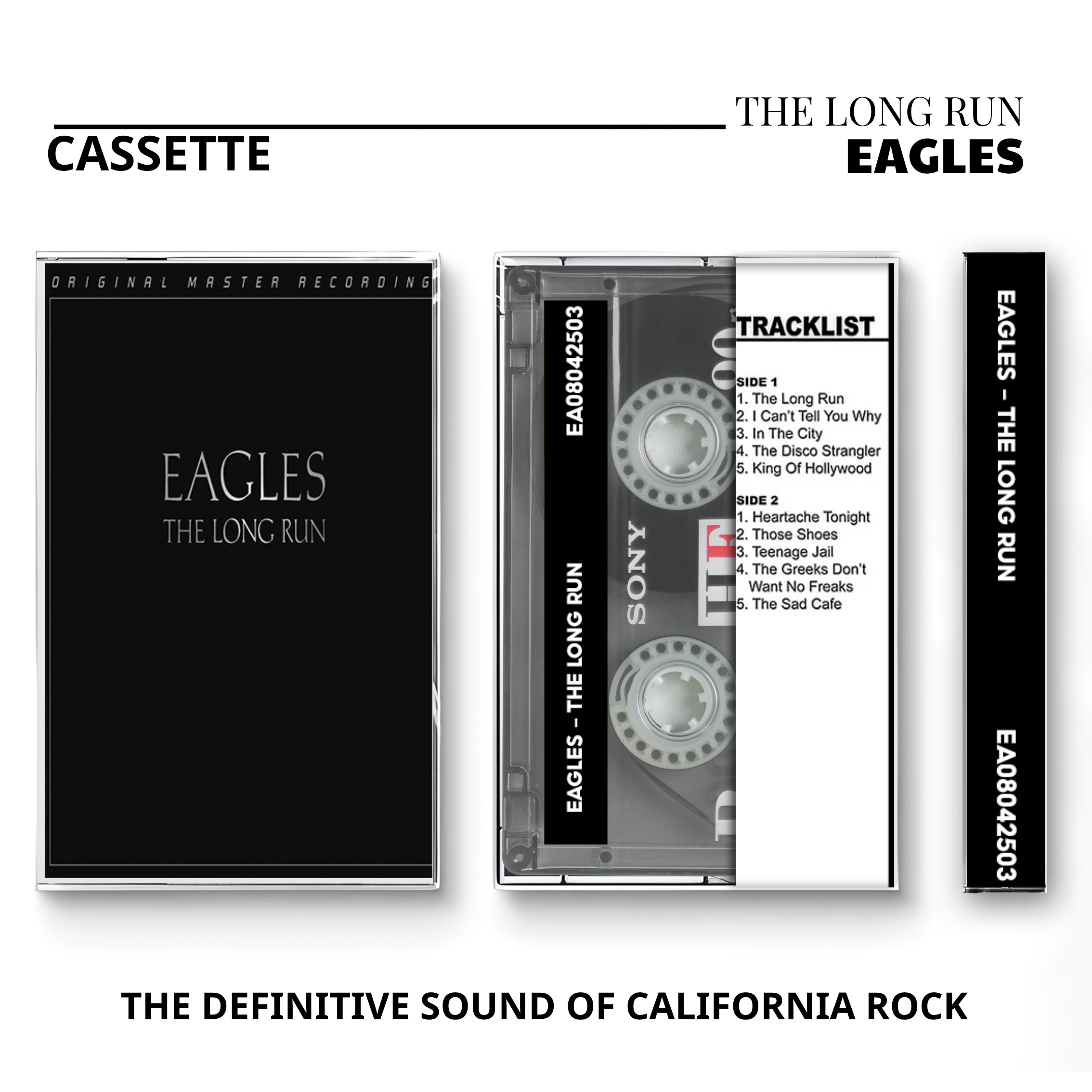 Eagles Vintage Cassette Tapes | Hotel California & Greatest Hits Rock Set